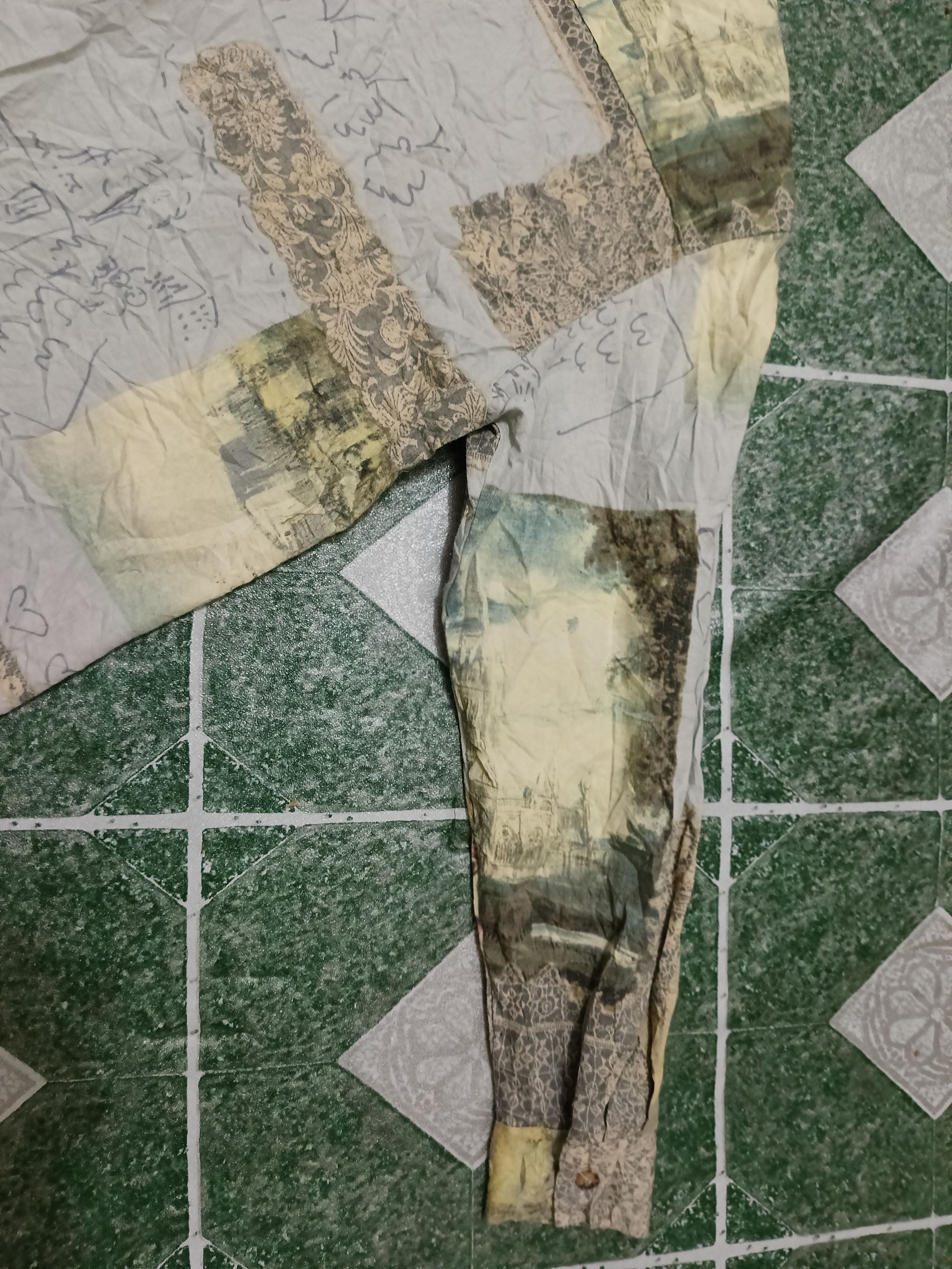 Japanese Brand Rare Design Splendid Shirts Button Up Distressed thrashed Size US M / EU 48-50 / 2 - 14 Thumbnail