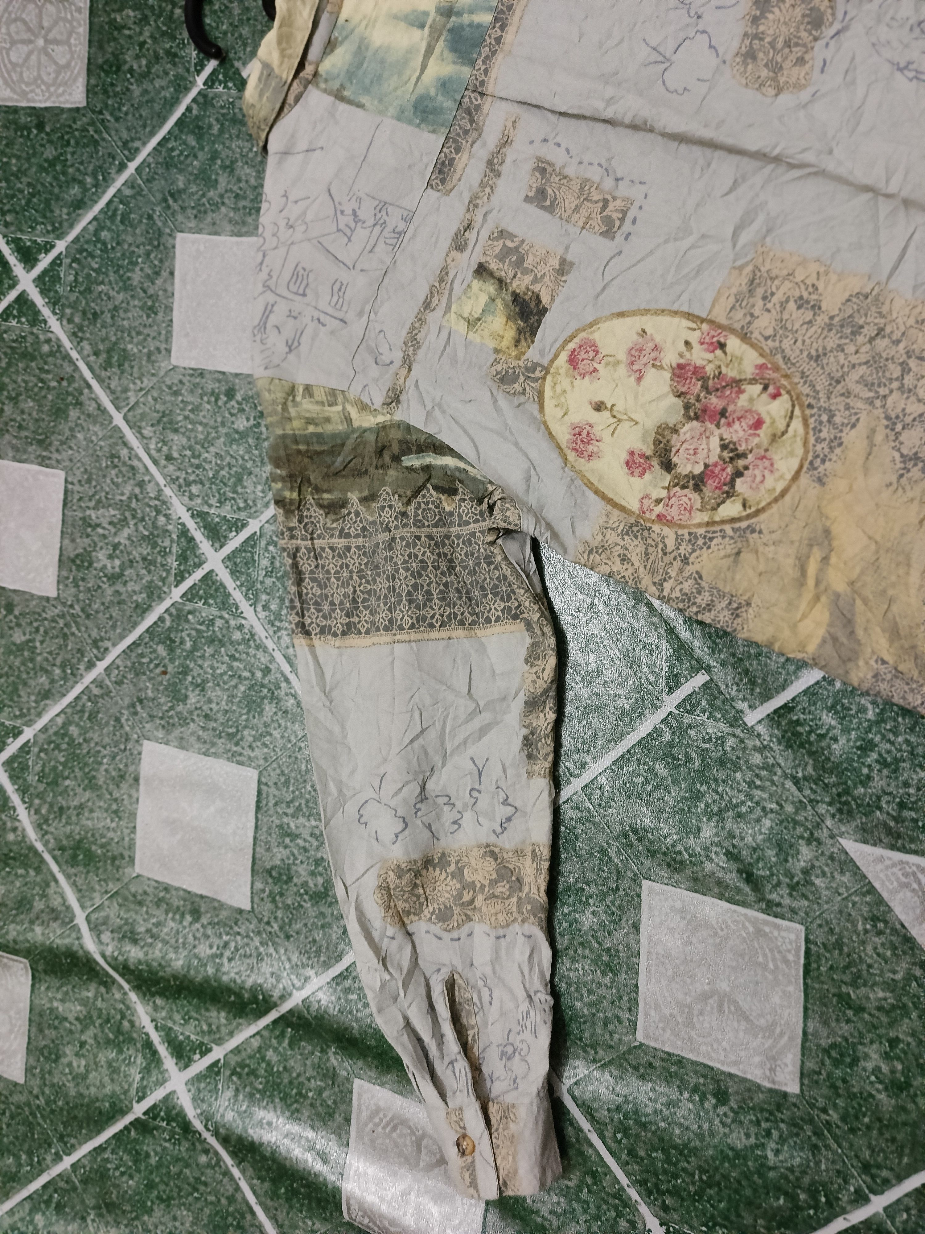 Japanese Brand Rare Design Splendid Shirts Button Up Distressed thrashed Size US M / EU 48-50 / 2 - 13 Thumbnail