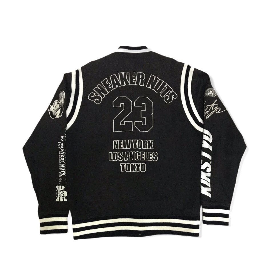 KIKS TYO Dope🔥! Superb Rare Kiks Tyo Sneakers Nuts Varsity Jacket Size US M / EU 48-50 / 2 - 2 Thumbnail