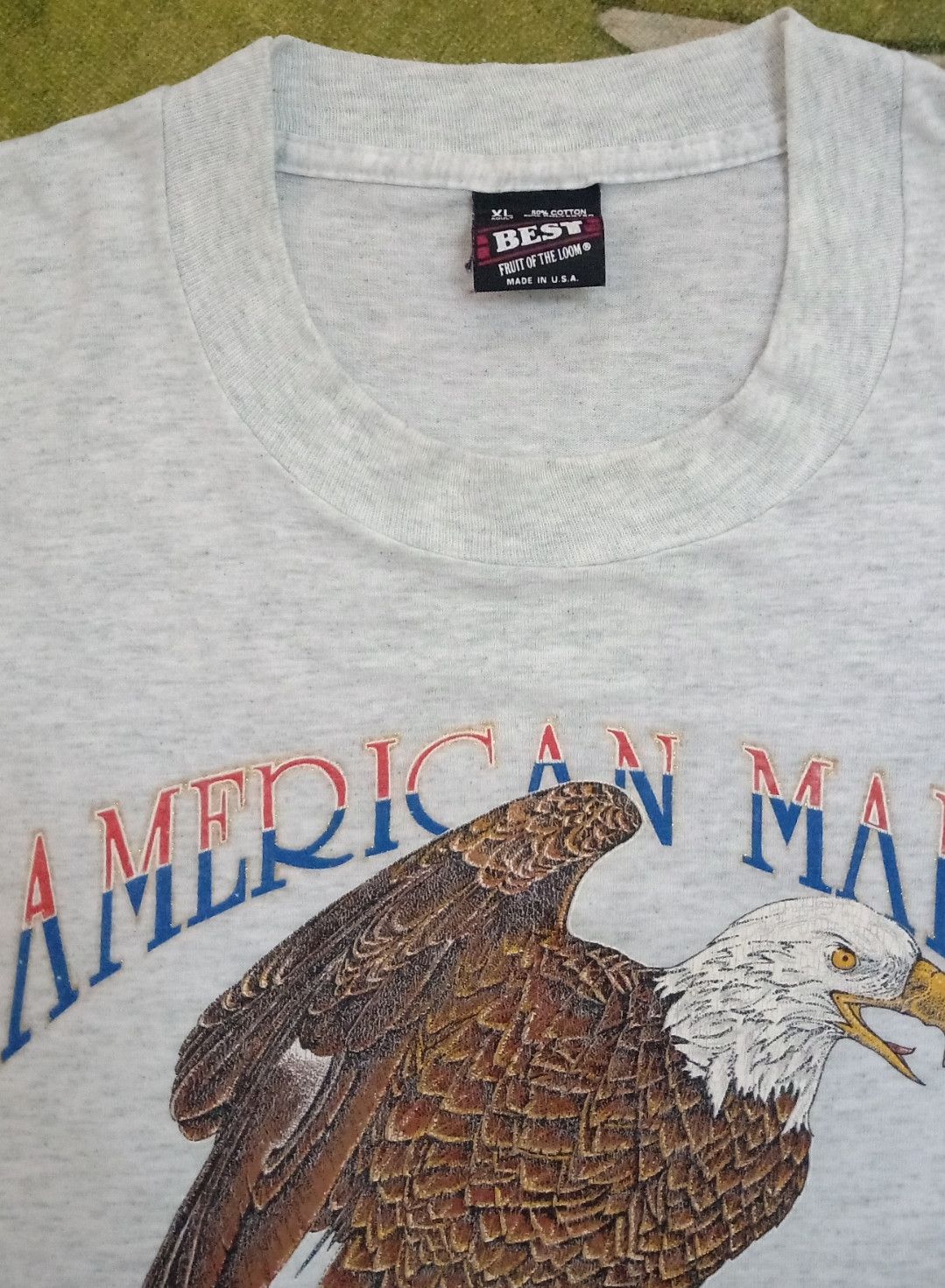 Vintage Vintage 90s American Made T-shirt Size US XL / EU 56 / 4 - 6 Thumbnail