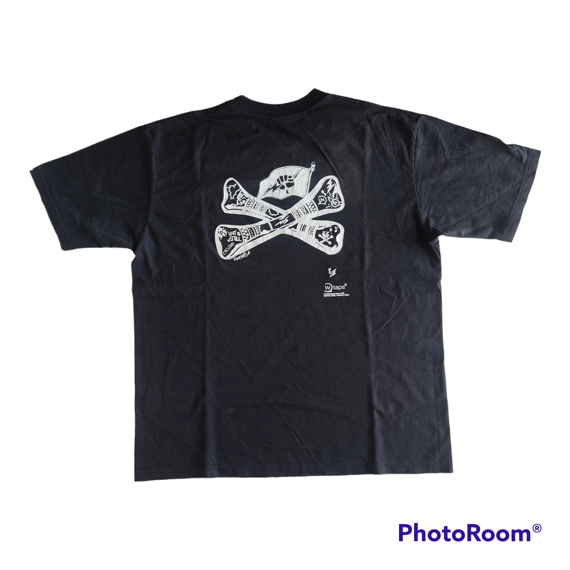 Wtaps Vintage Wtaps Back Hit Disarmament Tee Size US L / EU 52-54 / 3 - 4 Thumbnail