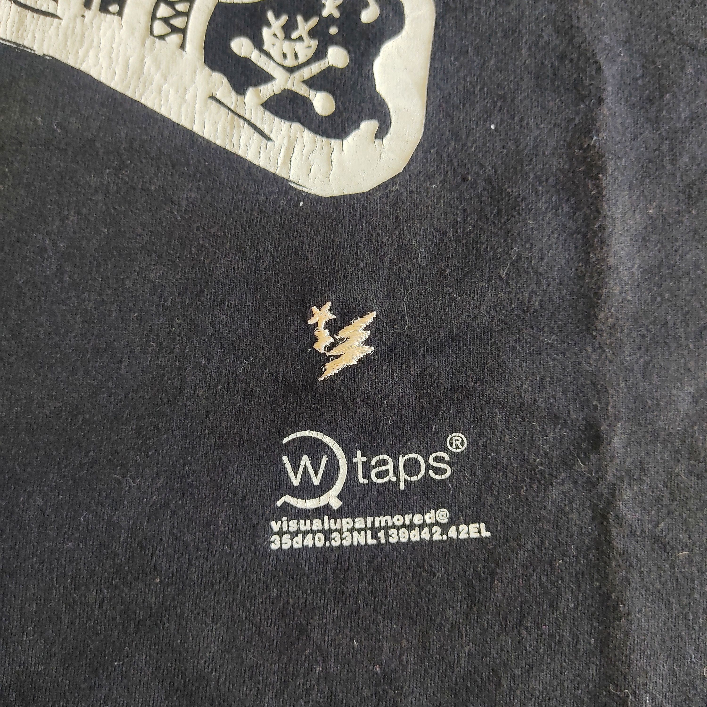 Wtaps Vintage Wtaps Back Hit Disarmament Tee Size US L / EU 52-54 / 3 - 6 Thumbnail