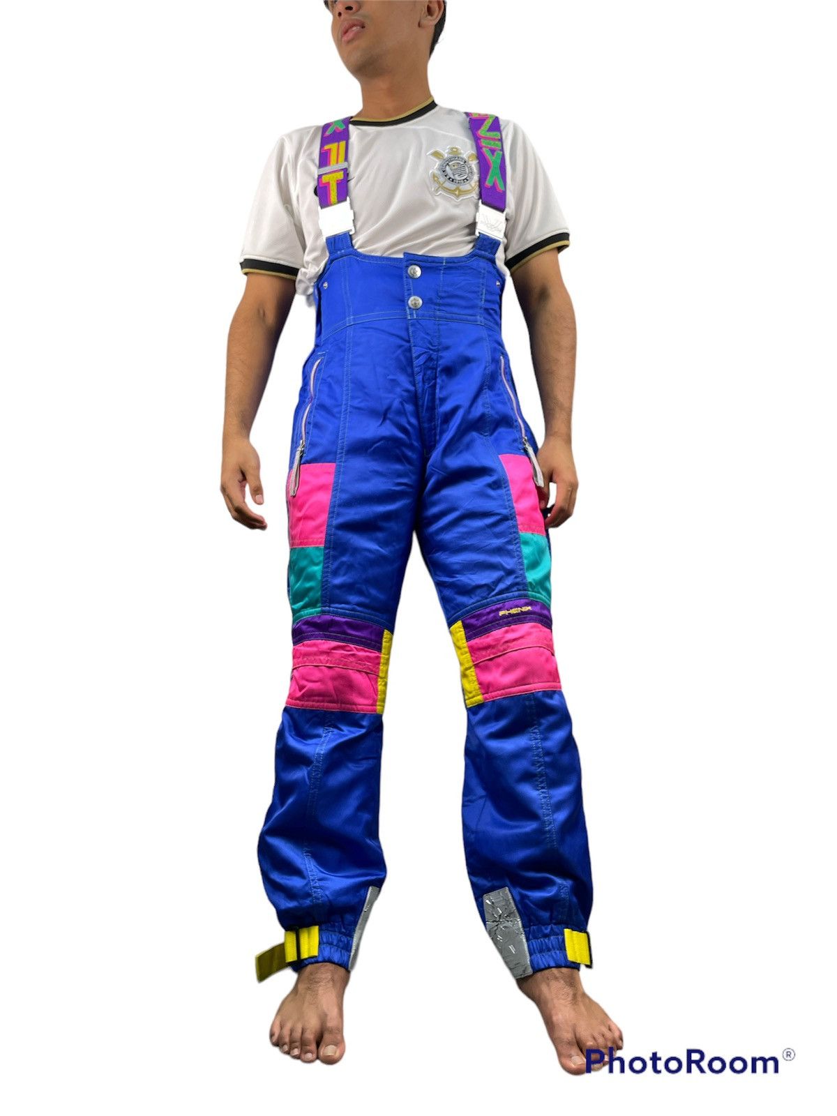 Phenix Vintage 90s Phenix Jumpsuit Ski Wear Overalls Fits All Size US 31 - 1 Thumbnail