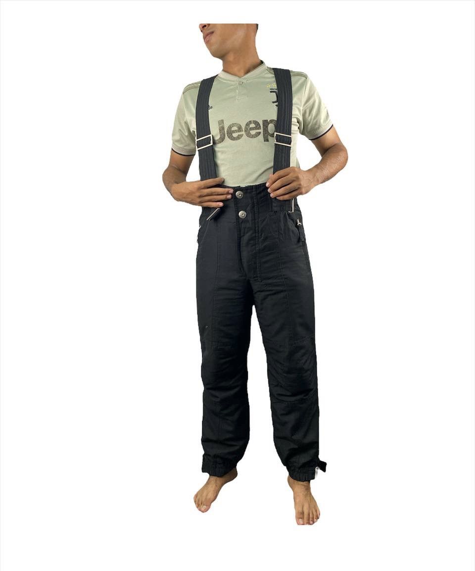 image of Yamaha Ski Team Overalls Snowboarding in Black, Men's (Size 32)