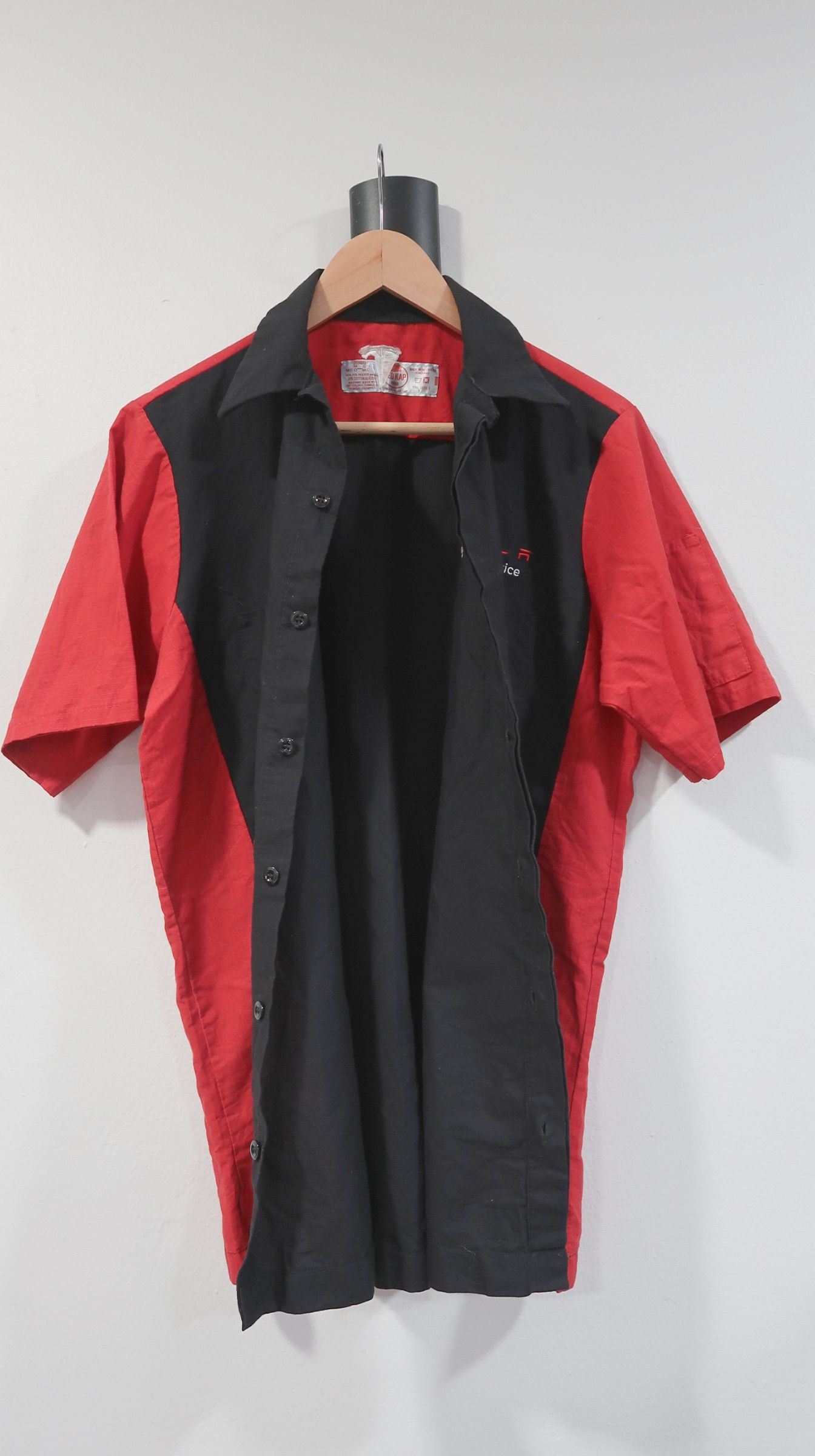 Vintage TESLA Mobile Service Uniform Shirt Size US M / EU 48-50 / 2 - 6 Thumbnail