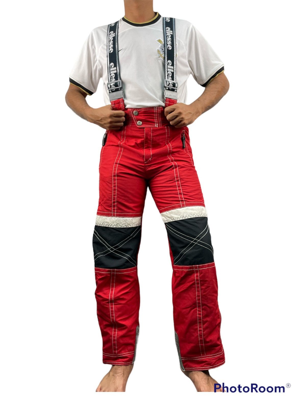 Ellesse Vintage 90s Ellesse Jumpsuit Ski Wear Overalls Fits All Size US 30 / EU 46 - 1 Thumbnail