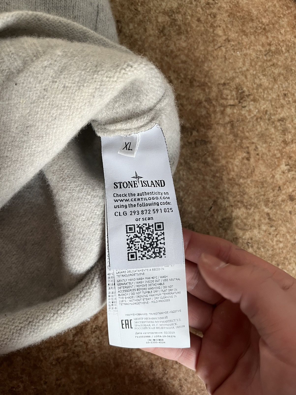 Stone Island Vintage Stone Island Kneetwear Sweater Size US XS / EU 42 / 0 - 5 Thumbnail