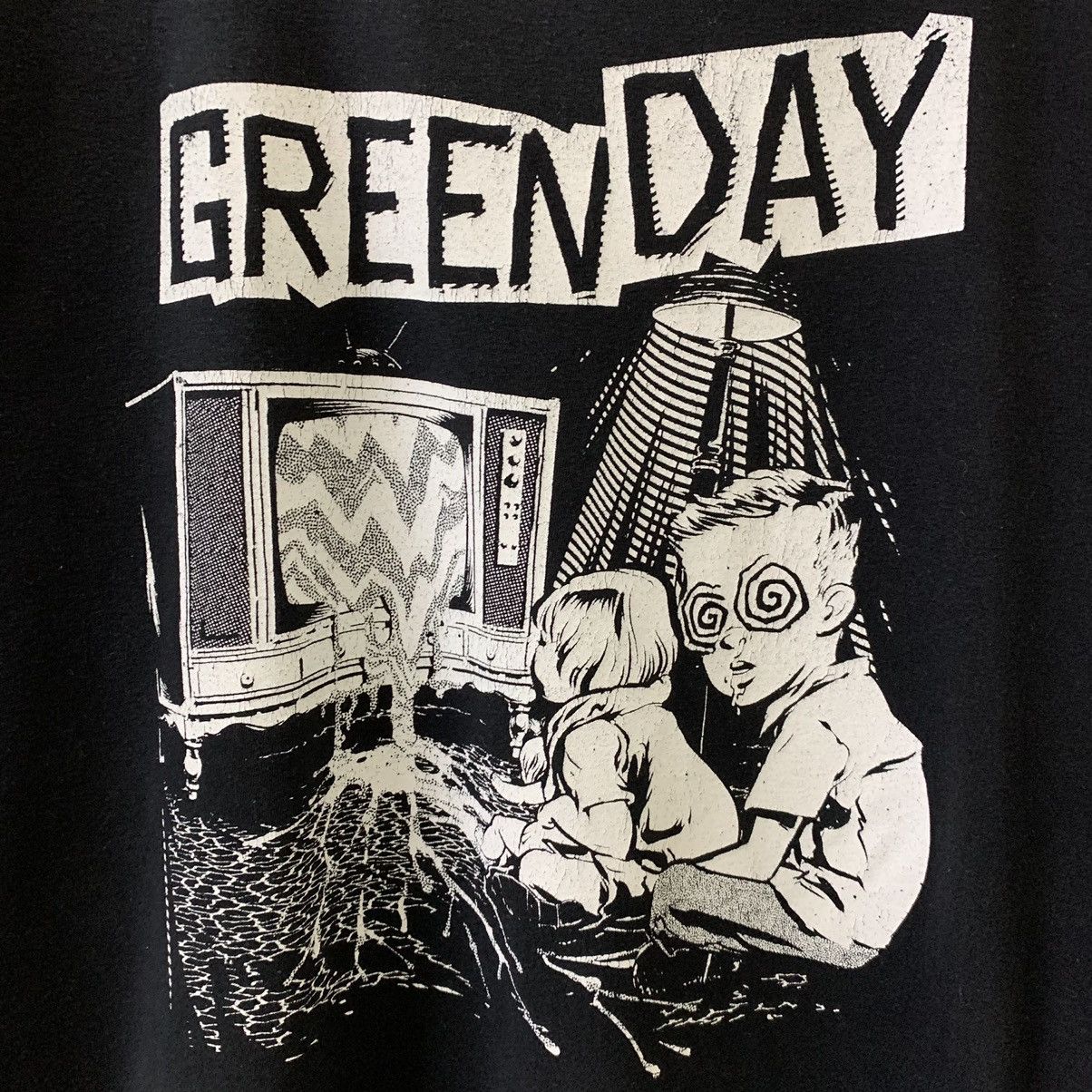Band Tees GREEN DAY TV WASTELAND TEE Size US M / EU 48-50 / 2 - 3 Thumbnail