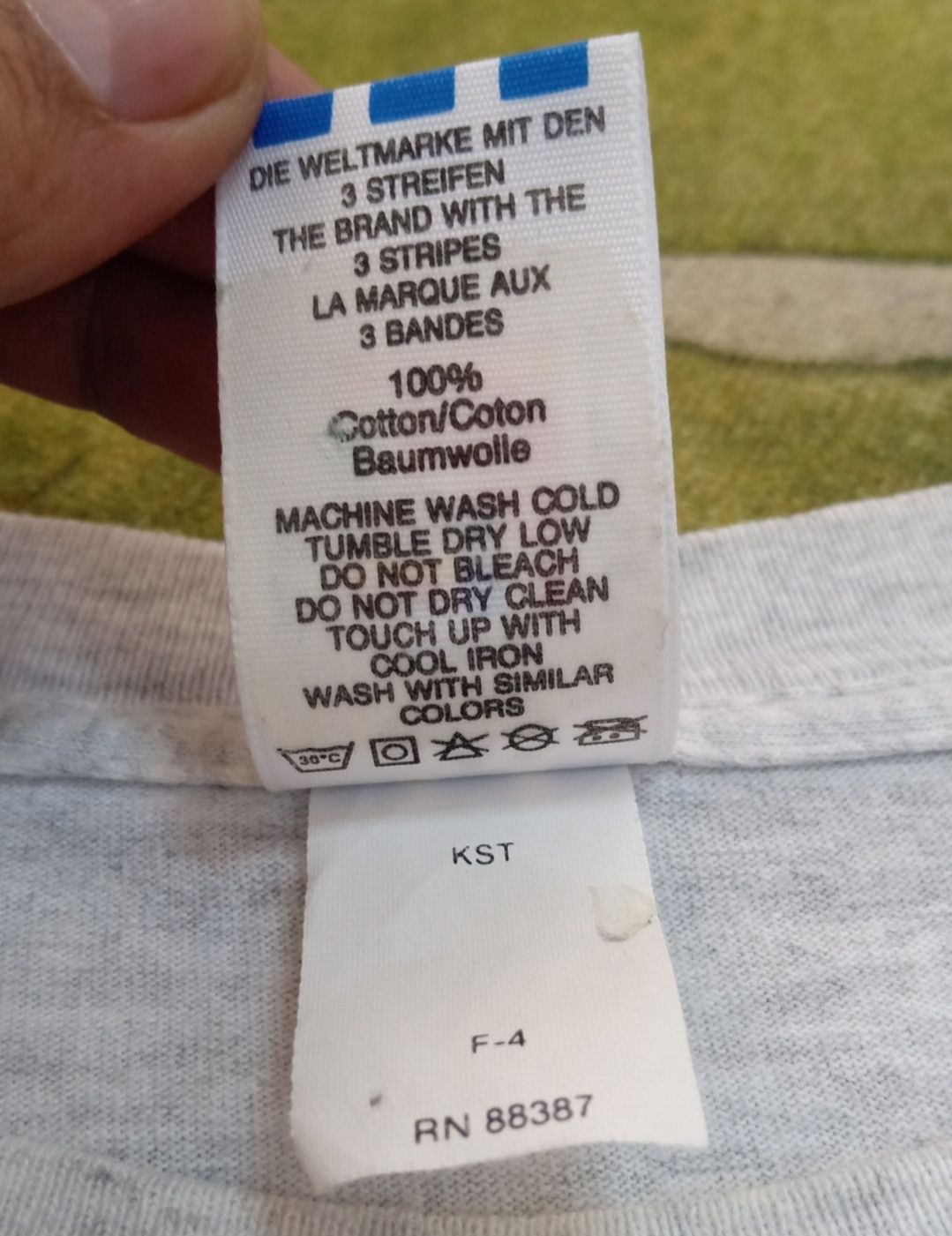 Adidas Vintage 90s Adidas : American Soccer Rare Graphics T-shirt Size US L / EU 52-54 / 3 - 8 Thumbnail