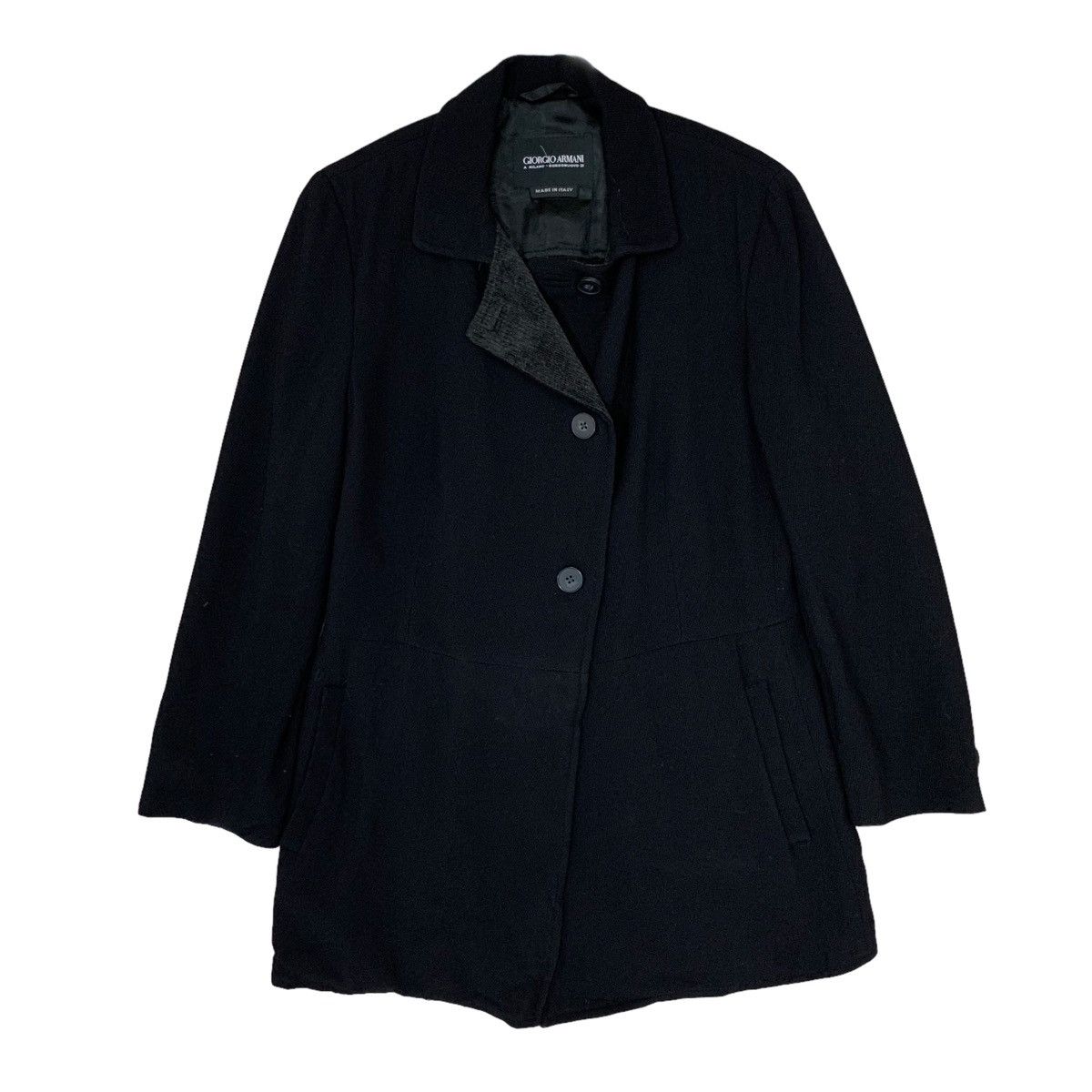 Giorgio Armani 🇮🇹Giorgio Armani Rayon Button Jacket Size M / US 6-8 / IT 42-44 - 1 Thumbnail