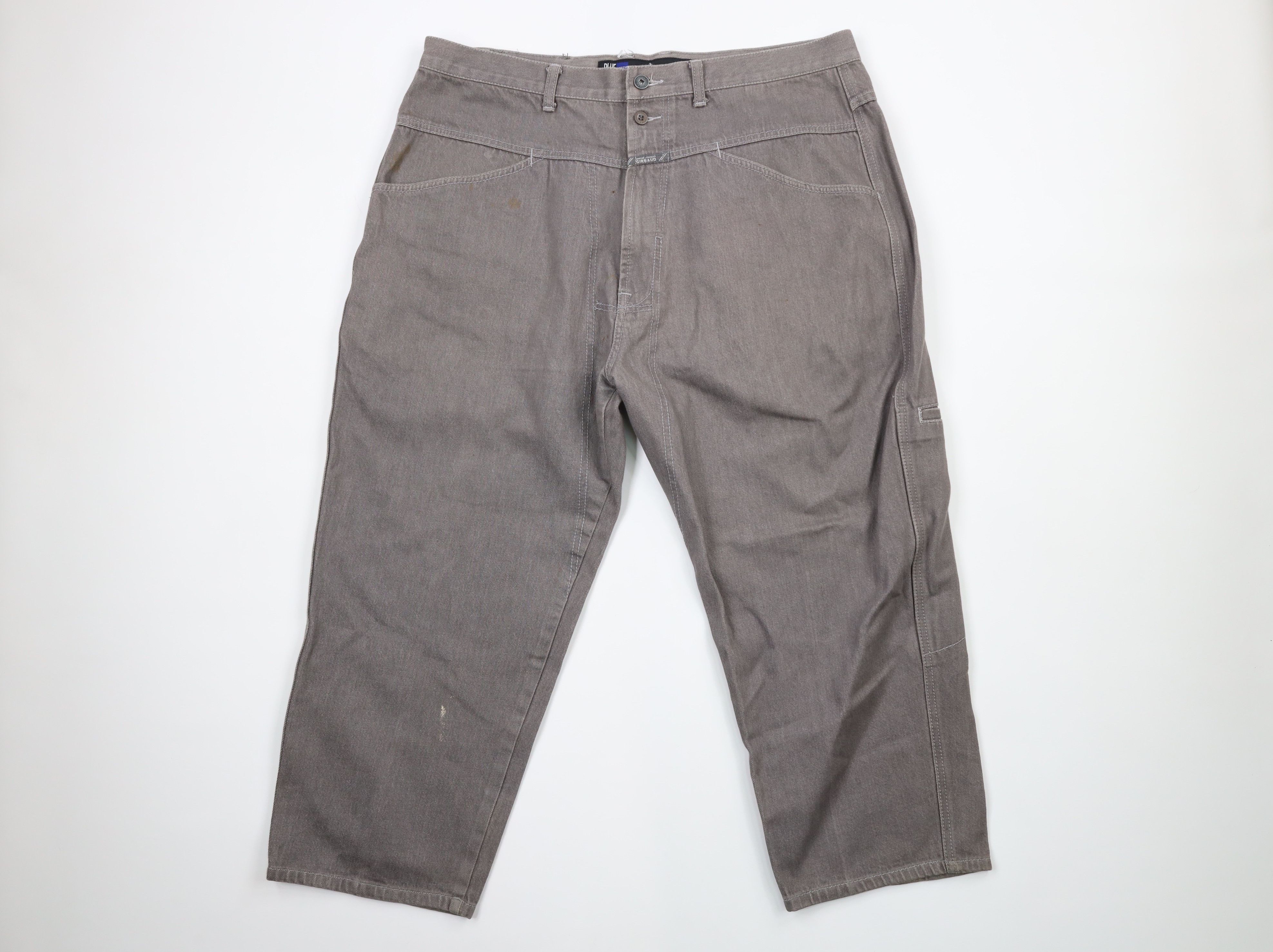 Mules à Talon Marithé & François Girbaud Taille 37.5 - Cuir écru - Vintage Années 90/2000