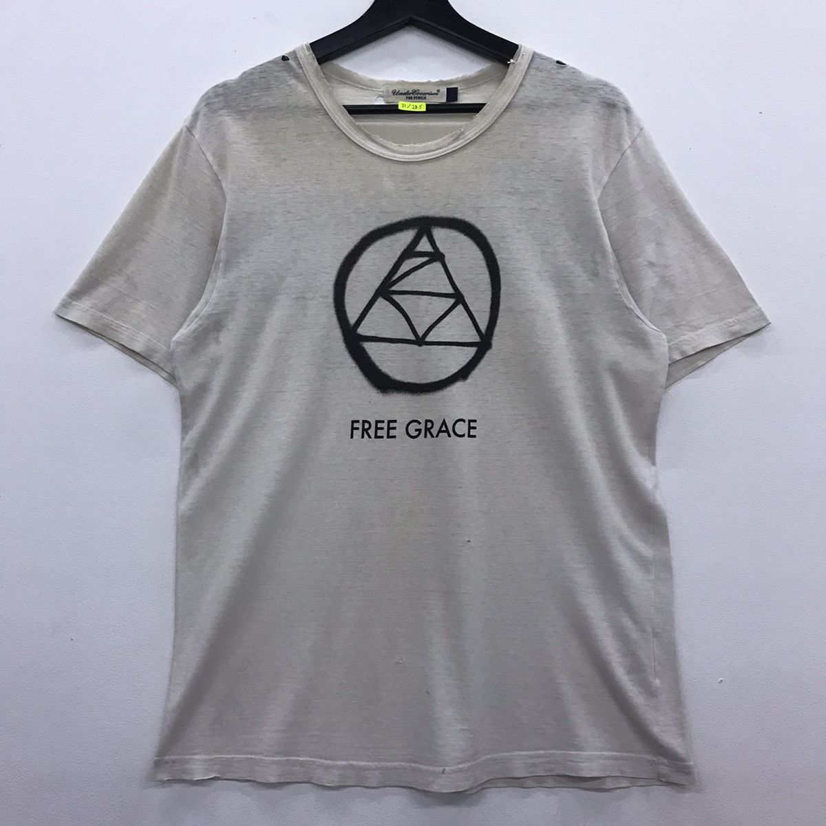 Undercover Rare!! Undercoverism For Rebels Free Grace tee Size US M / EU 48-50 / 2 - 2 Thumbnail