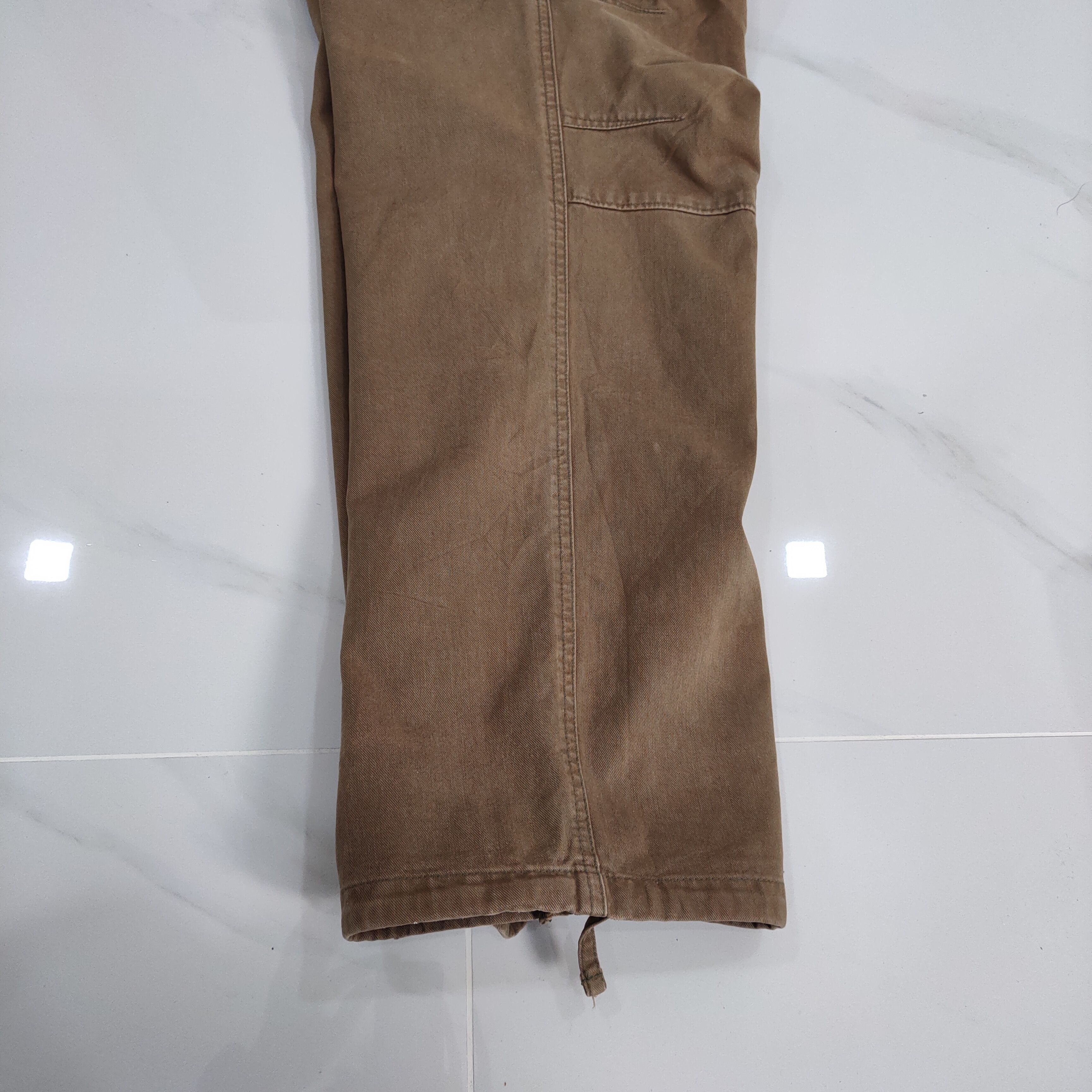 Japanese Brand VINTAGE JAPANESE BRAND BROWN CARGO PANTS Size US 30 / EU 46 - 15 Thumbnail