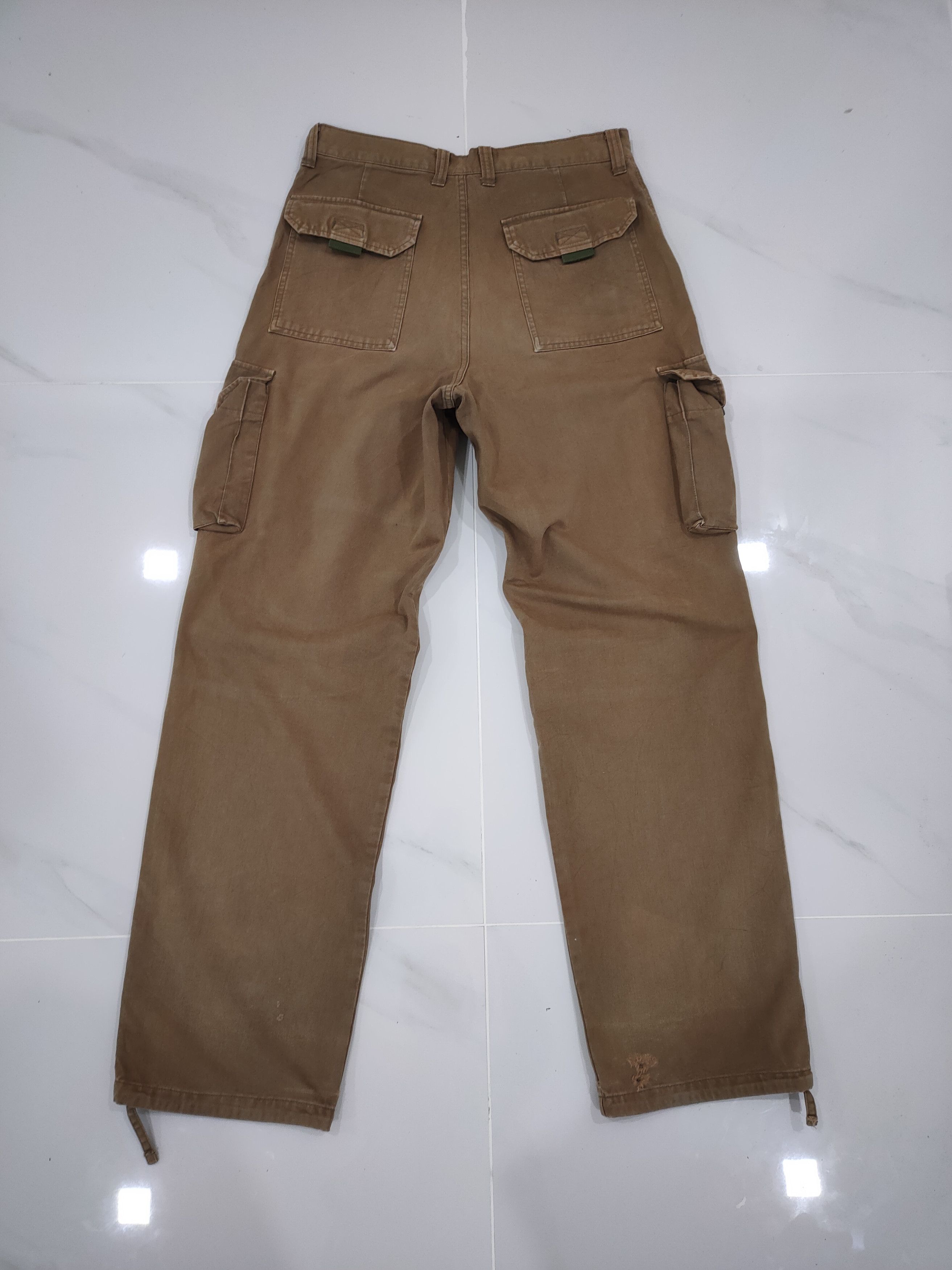 Japanese Brand VINTAGE JAPANESE BRAND BROWN CARGO PANTS Size US 30 / EU 46 - 8 Thumbnail