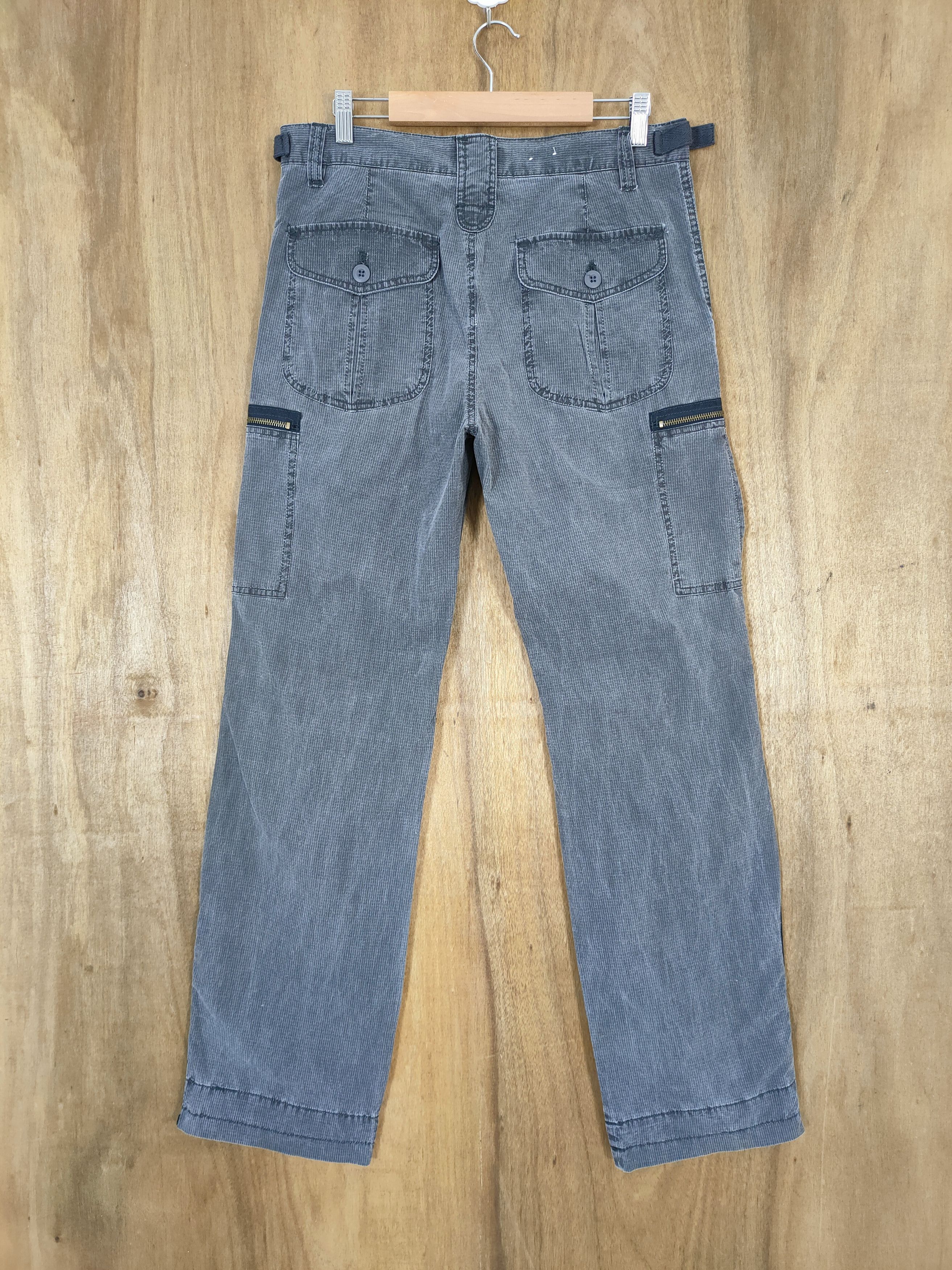 Japanese Brand VINTAGE JAPANESE FADED ZIPPER CARGO PANTS Size US 31 - 8 Thumbnail