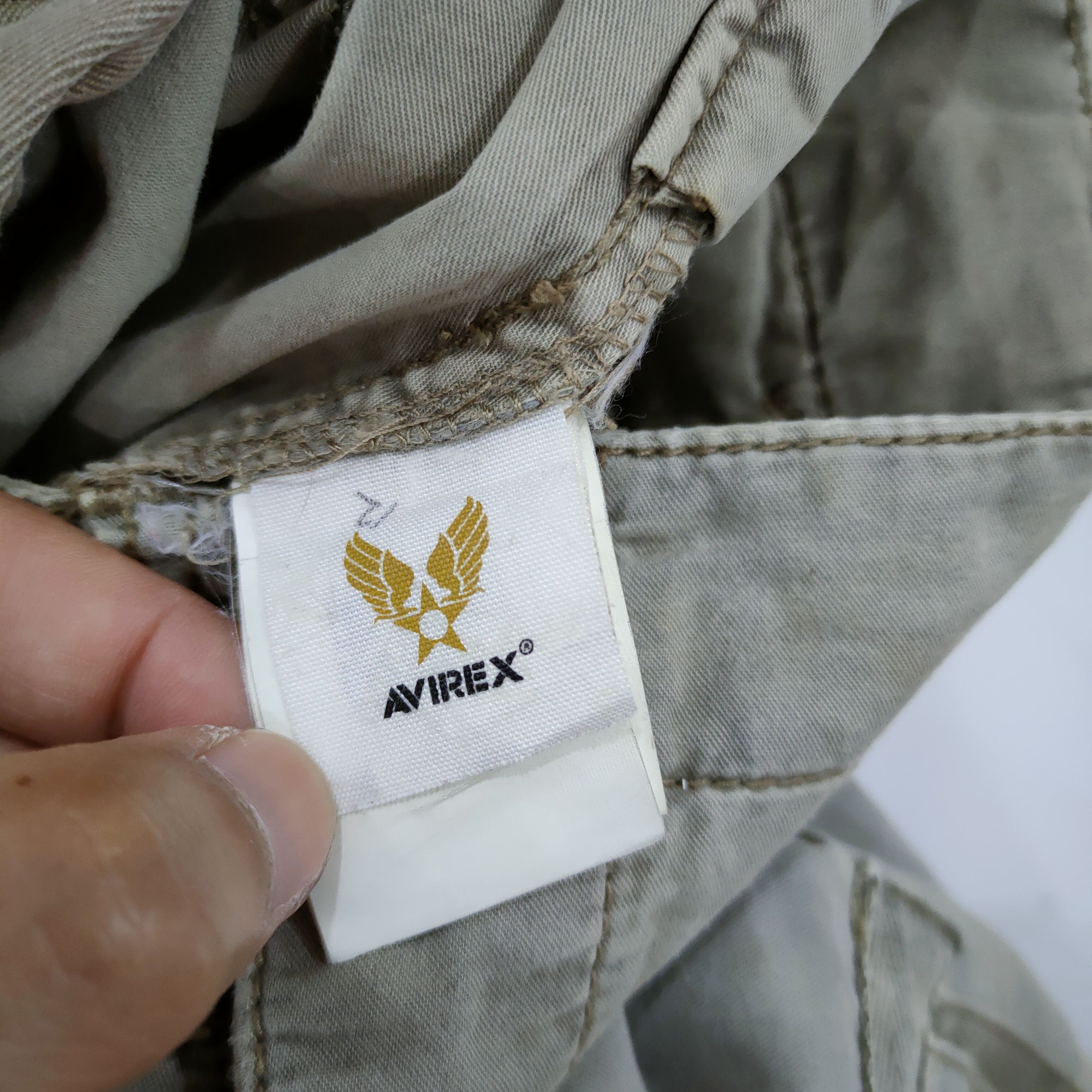 Avirex VINTAGE AVIREX FADED CARGO PANTS Size US 34 / EU 50 - 17 Thumbnail