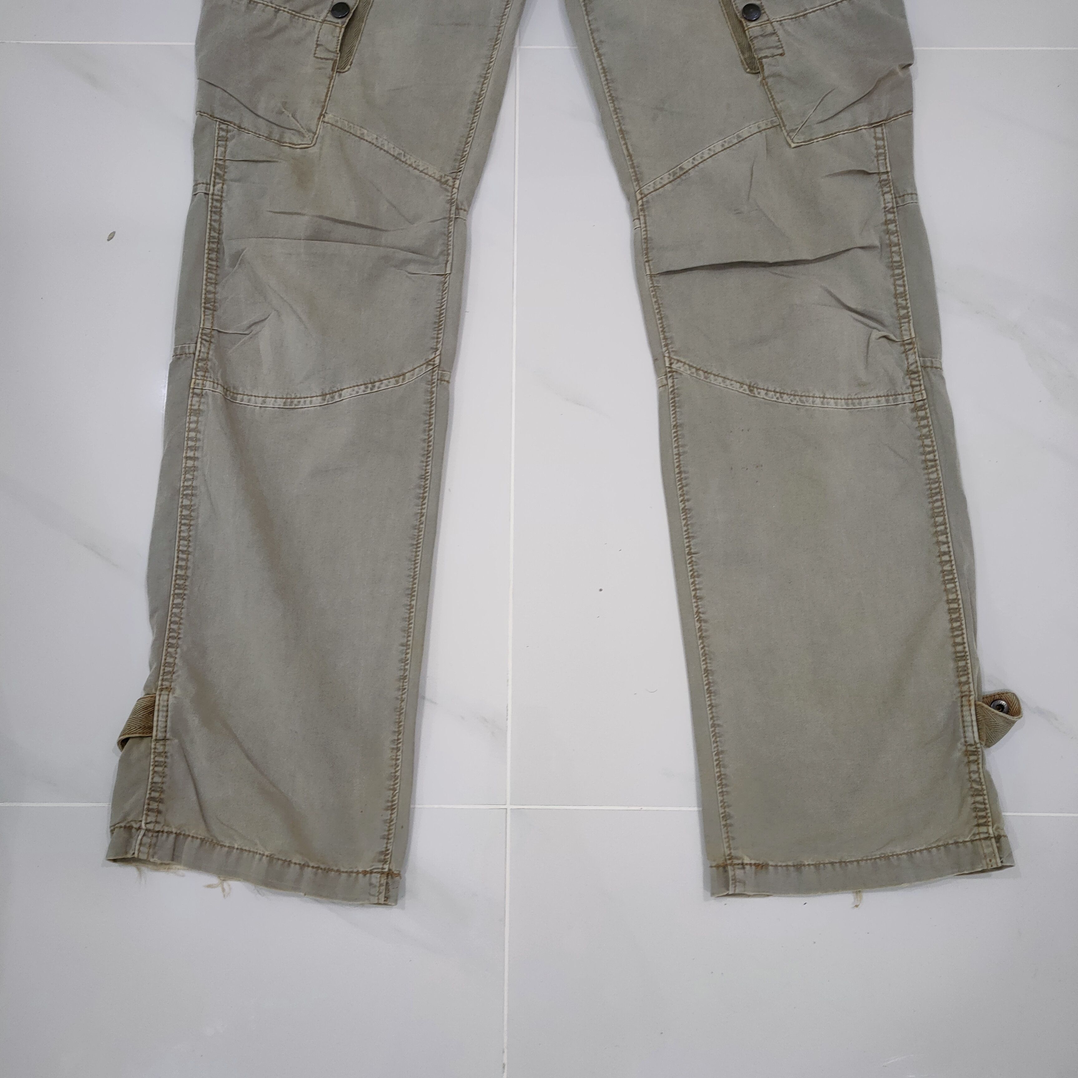 Avirex VINTAGE AVIREX FADED CARGO PANTS Size US 34 / EU 50 - 5 Thumbnail