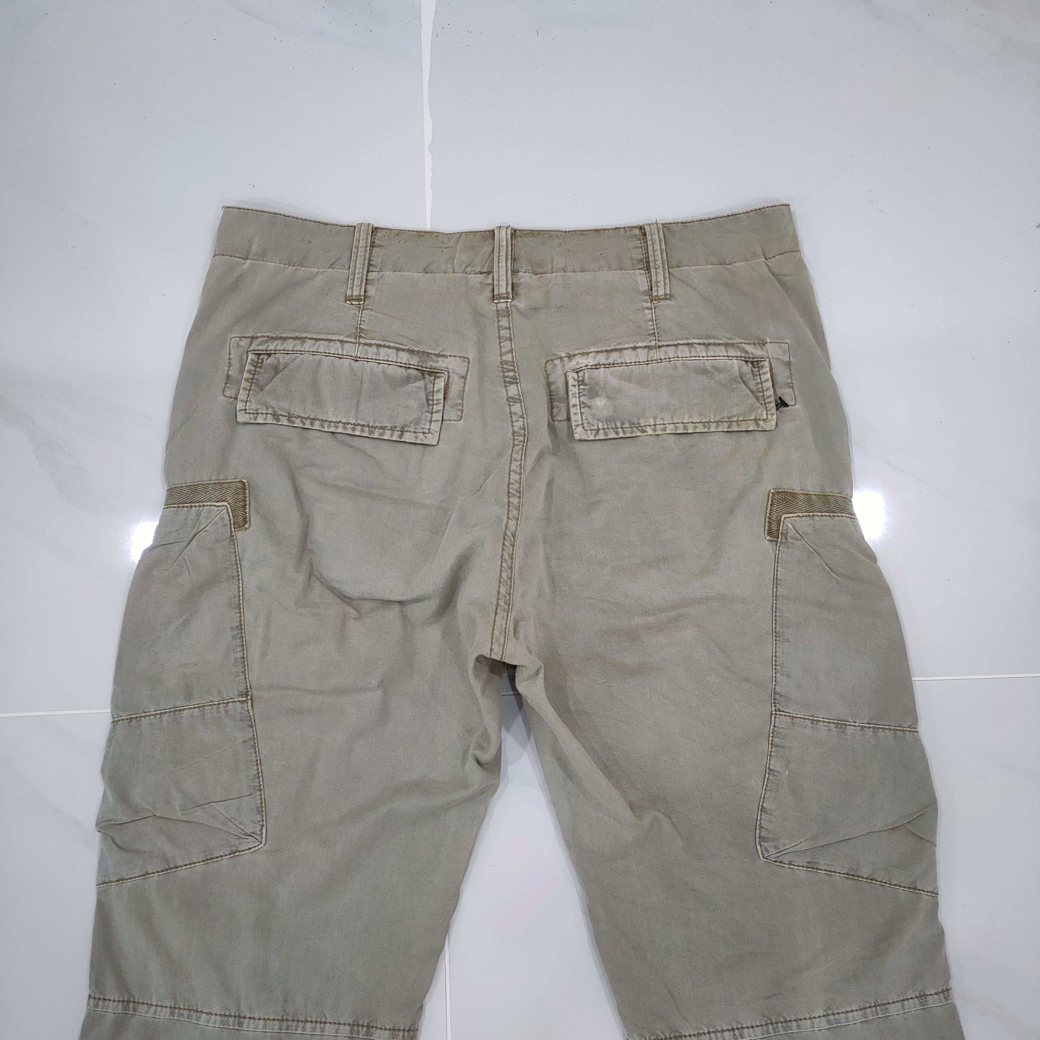 Avirex VINTAGE AVIREX FADED CARGO PANTS Size US 34 / EU 50 - 13 Thumbnail
