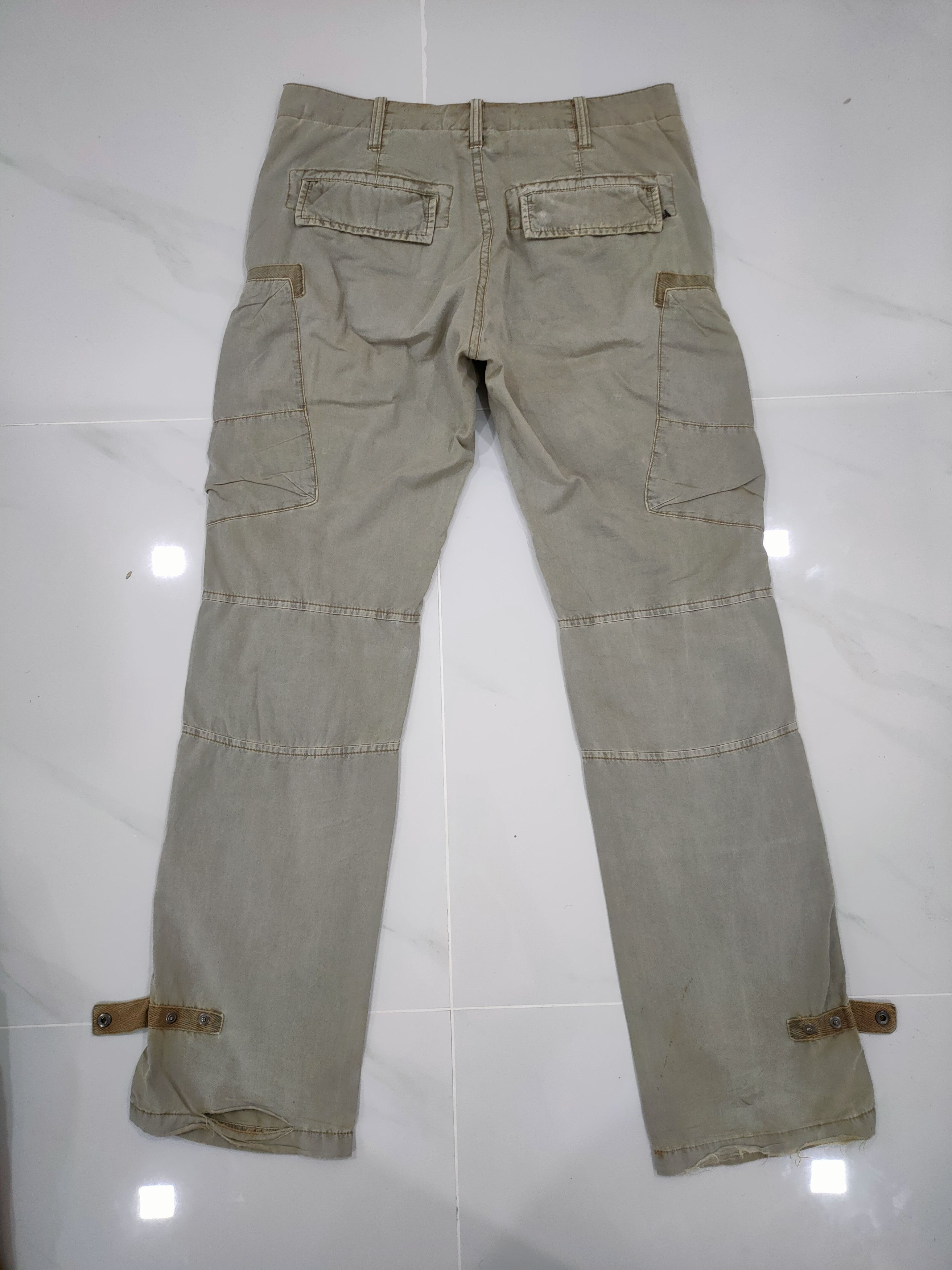 Avirex VINTAGE AVIREX FADED CARGO PANTS Size US 34 / EU 50 - 2 Thumbnail