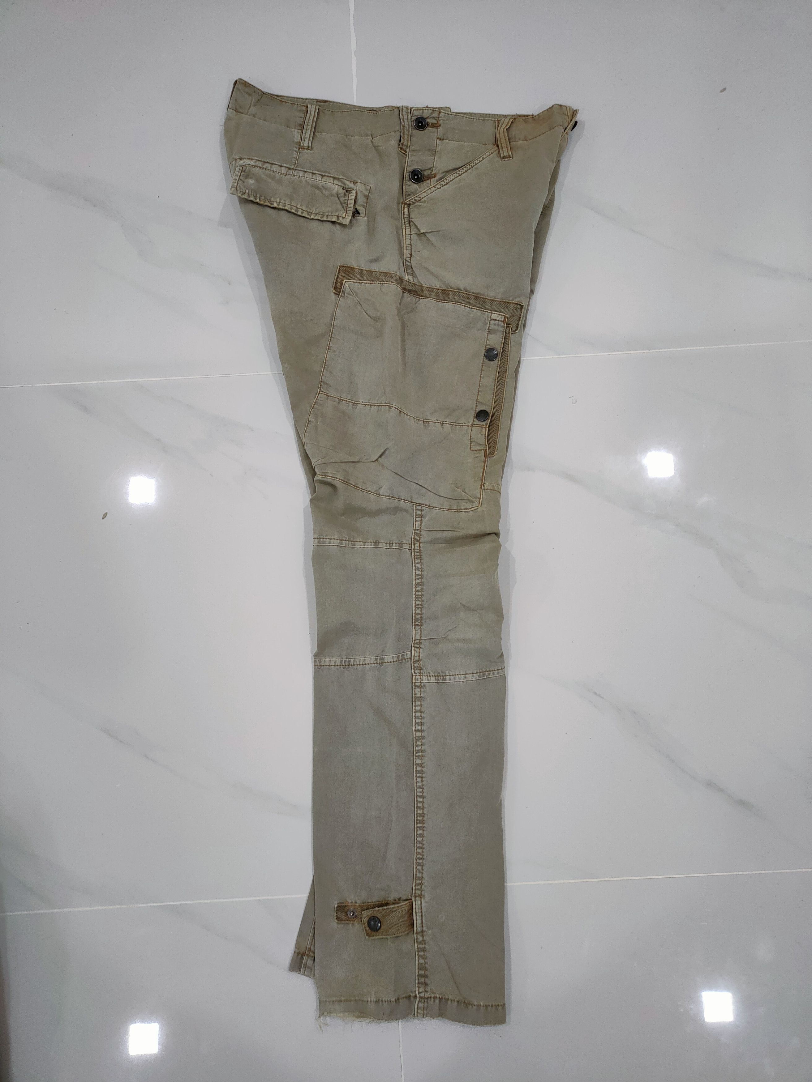 Avirex VINTAGE AVIREX FADED CARGO PANTS Size US 34 / EU 50 - 3 Thumbnail