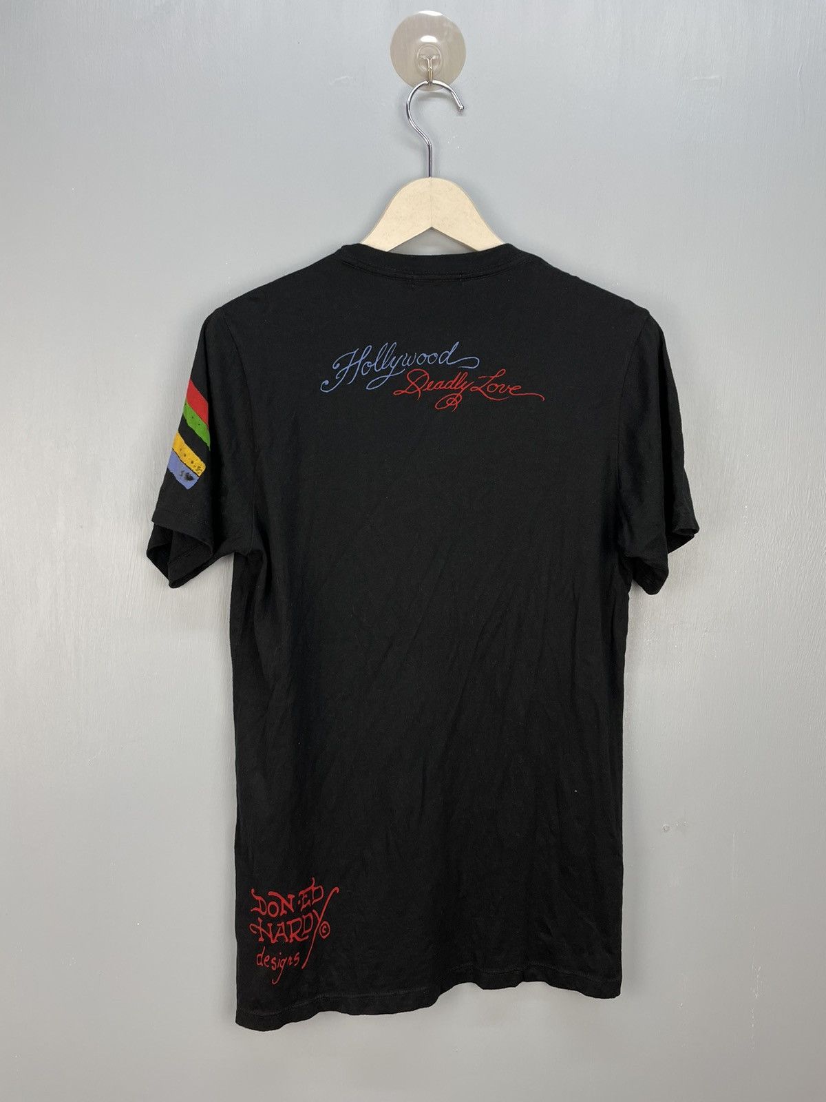 Christian Audigier Ed Hardy by Christian Audigier deadly love t shirt Size US S / EU 44-46 / 1 - 2 Thumbnail