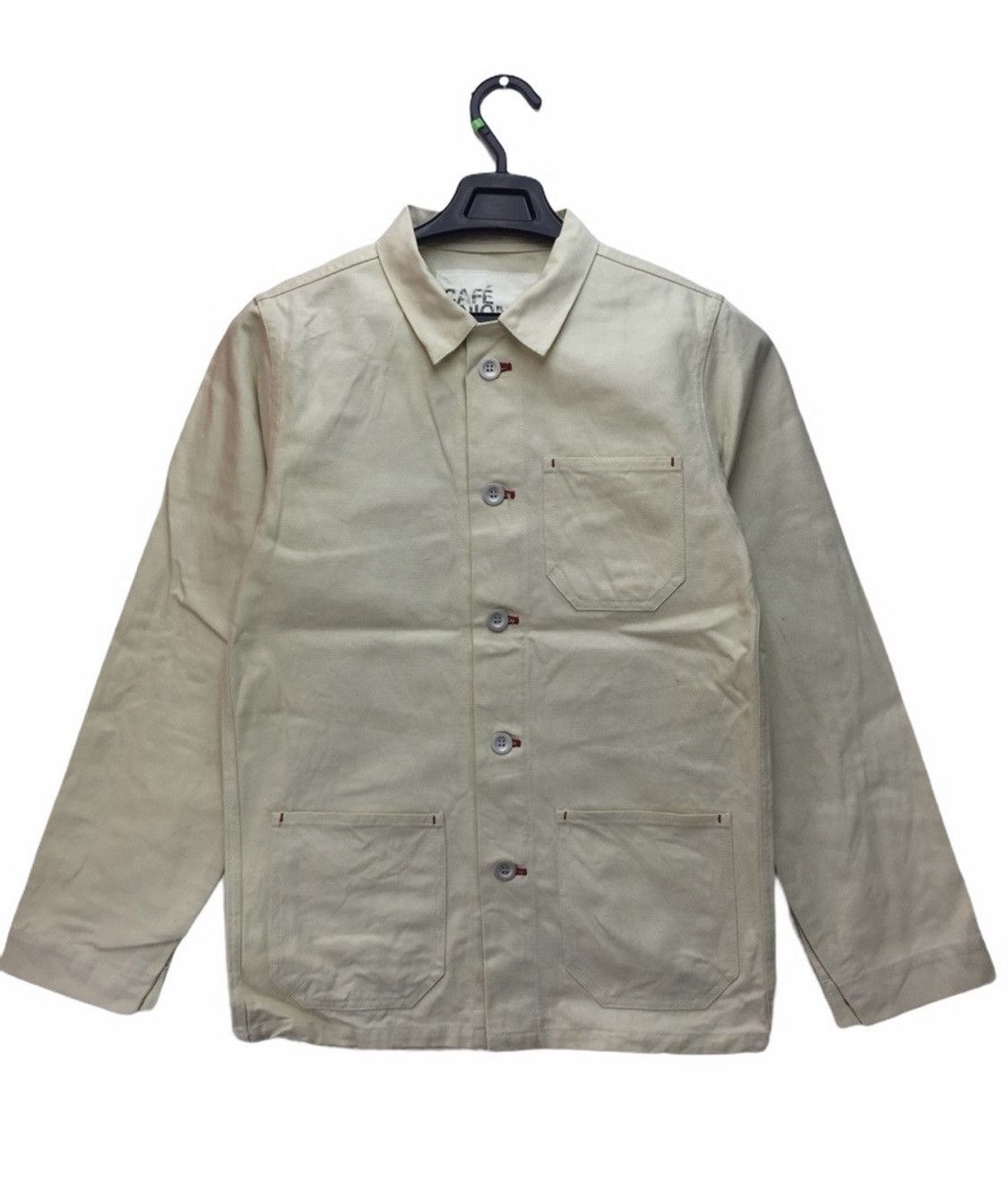 Japanese Brand Vintage Cafe Union Made In Japan Worker Jacket Size US S / EU 44-46 / 1 - 1 Thumbnail