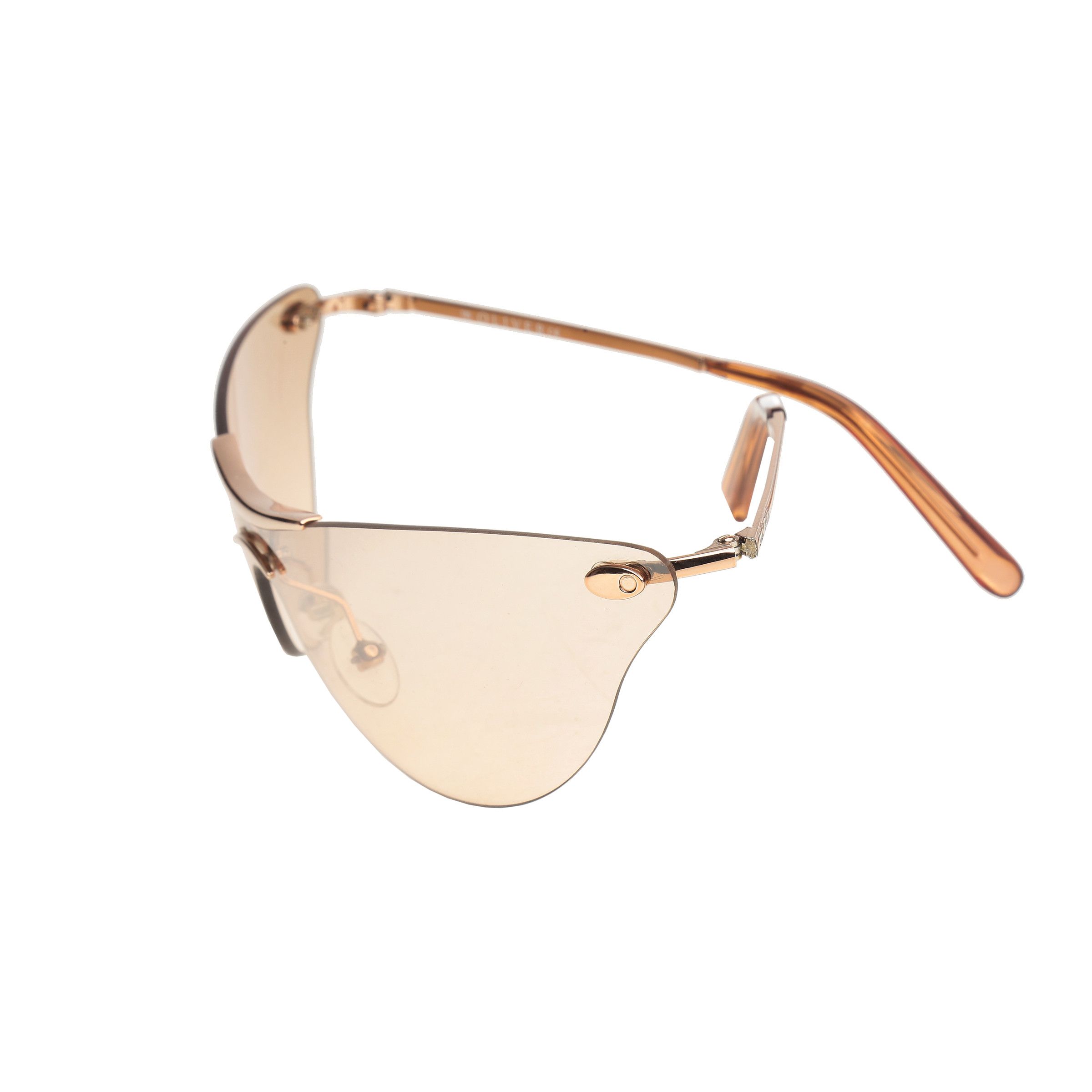 Valentino Oliver by Valentino 90's Peach Cat-Eye Sunglasses Size ONE SIZE - 1 Thumbnail