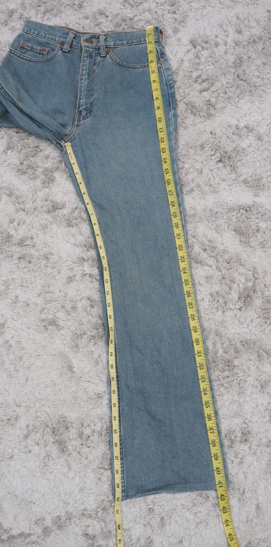 Levi's Vintage Levis 517 Sun Faded Blue Flared Jeans Size US 26 / EU 42 - 21 Thumbnail
