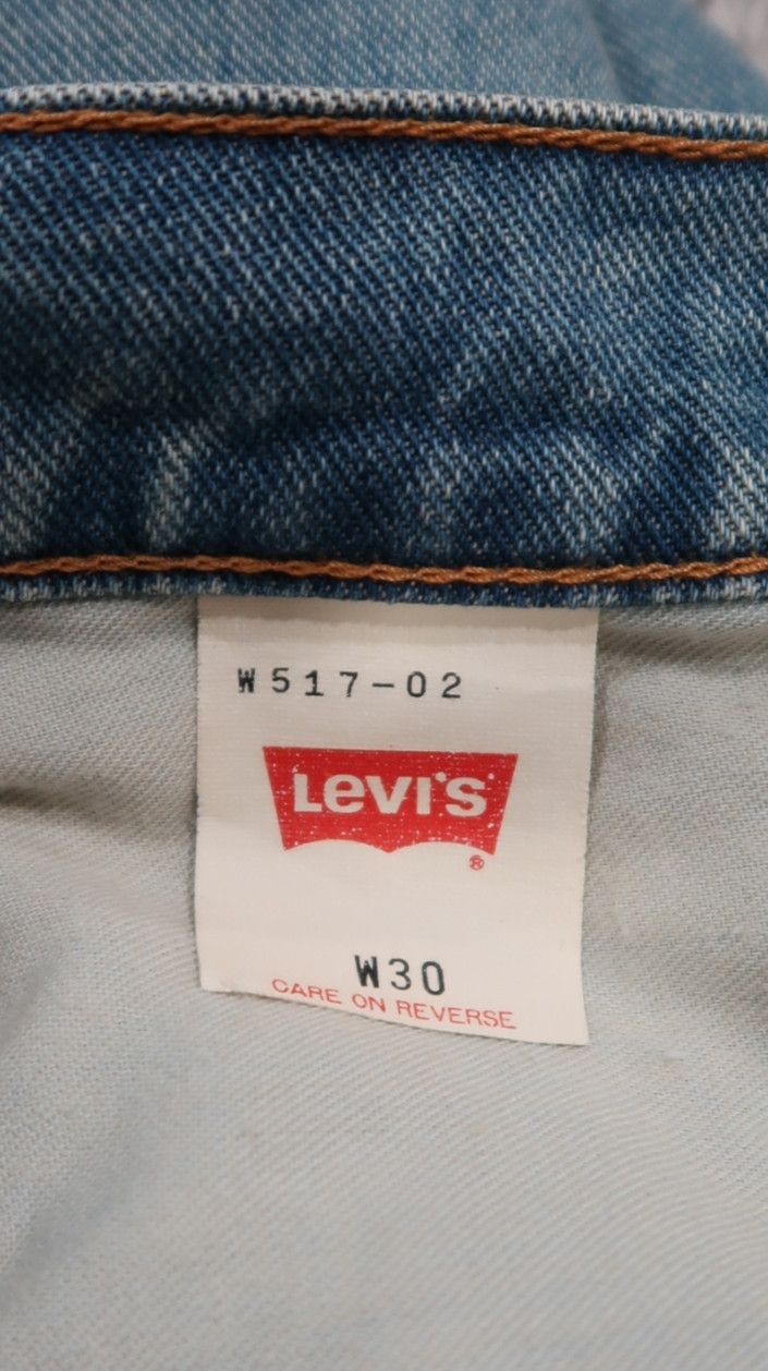 Levi's Vintage Levis 517 Sun Faded Blue Flared Jeans Size US 26 / EU 42 - 18 Thumbnail