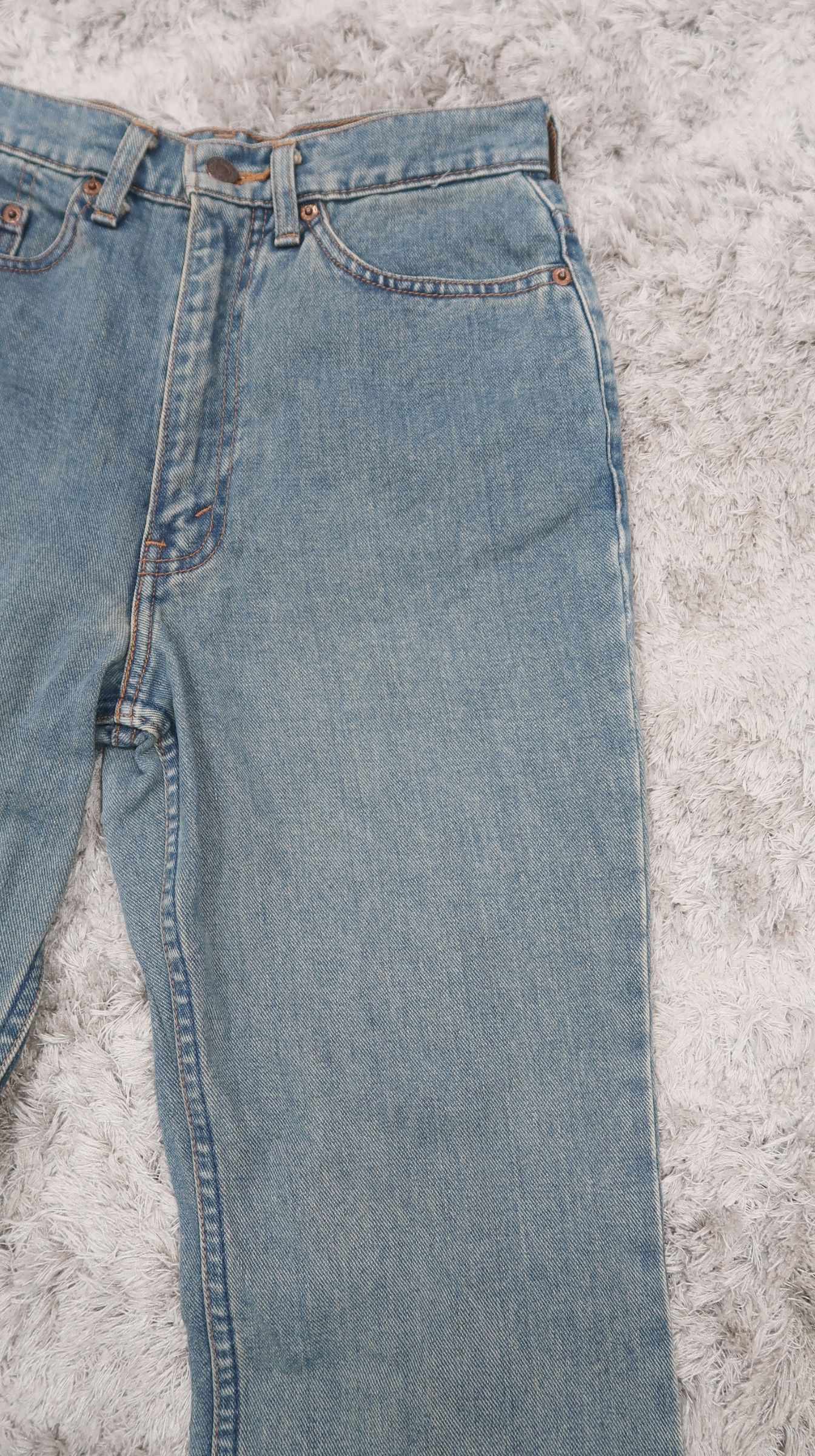 Levi's Vintage Levis 517 Sun Faded Blue Flared Jeans Size US 26 / EU 42 - 2 Thumbnail