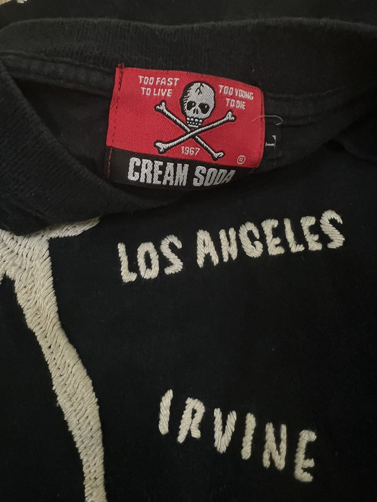 Hysteric Glamour Cream Soda 🇯🇵 Classics Black Cats 🇺🇸 Tour 1982 Shirt Size US L / EU 52-54 / 3 - 6 Thumbnail