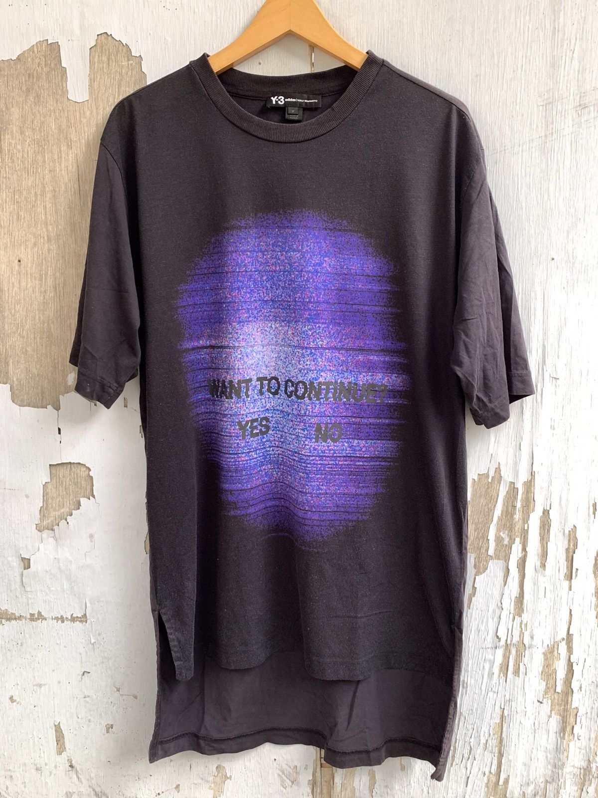 image of Adidas x Yohji Yamamoto Y3 Short T-Shirt in Black, Men's (Size Large)