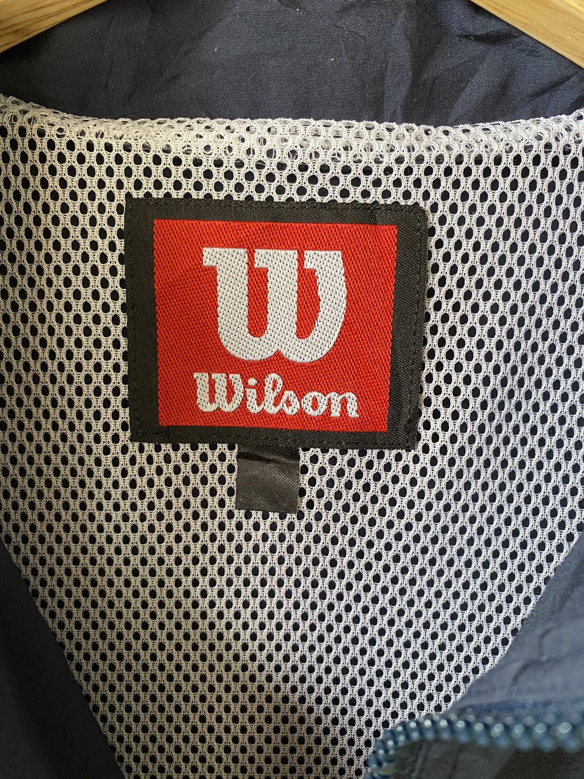 Wilson Vintage 90s Wilson Big logo Bear Nylon Jacket Size US L / EU 52-54 / 3 - 9 Thumbnail