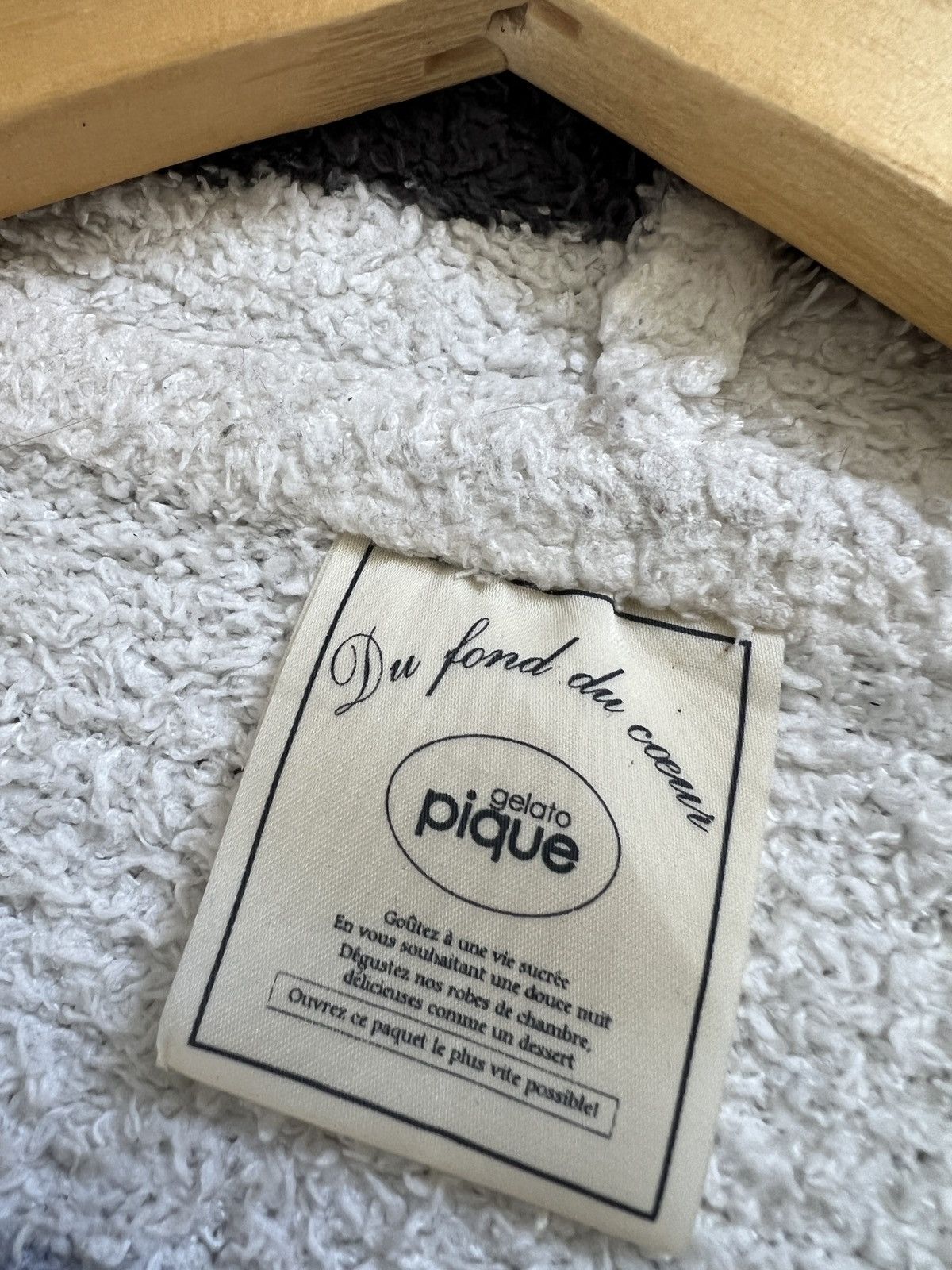 Japanese Brand × Vintage 🔥🔥 Gelato Pique 🔥🔥 Deep Pile Fleece Jacket With Hoodie Size US M / EU 48-50 / 2 - 15 Thumbnail
