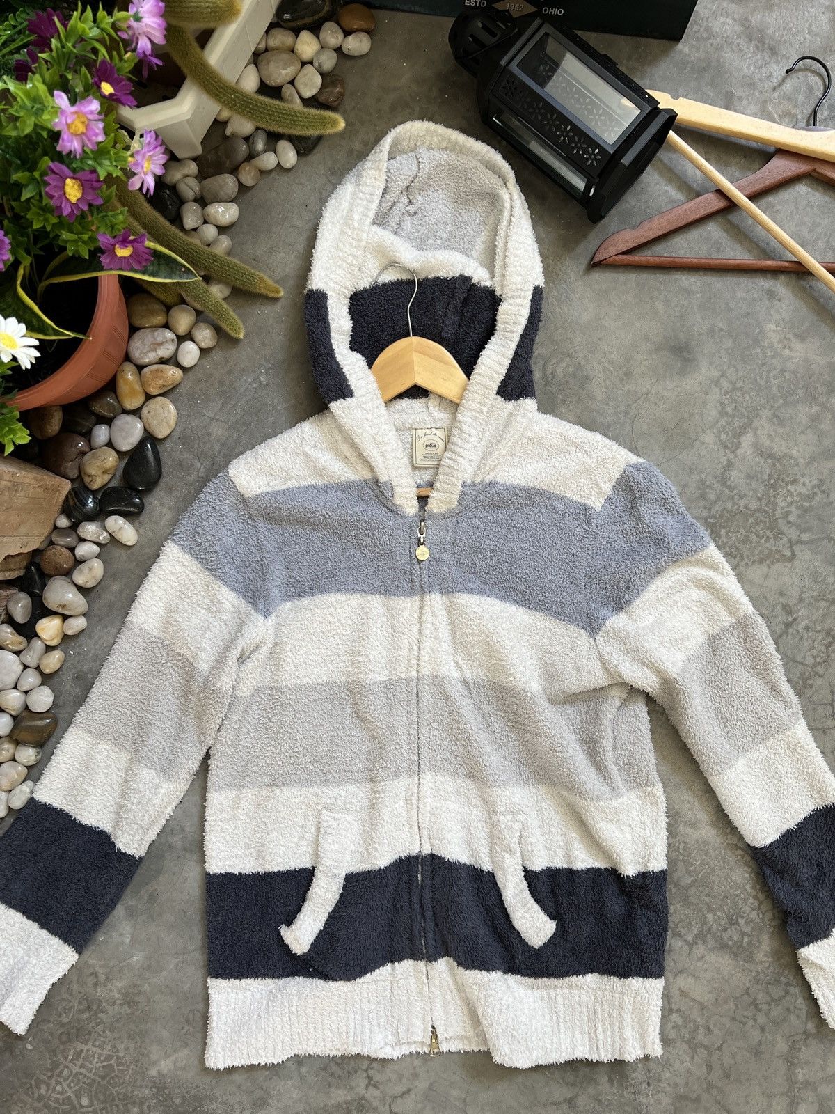 Japanese Brand × Vintage 🔥🔥 Gelato Pique 🔥🔥 Deep Pile Fleece Jacket With Hoodie Size US M / EU 48-50 / 2 - 7 Thumbnail
