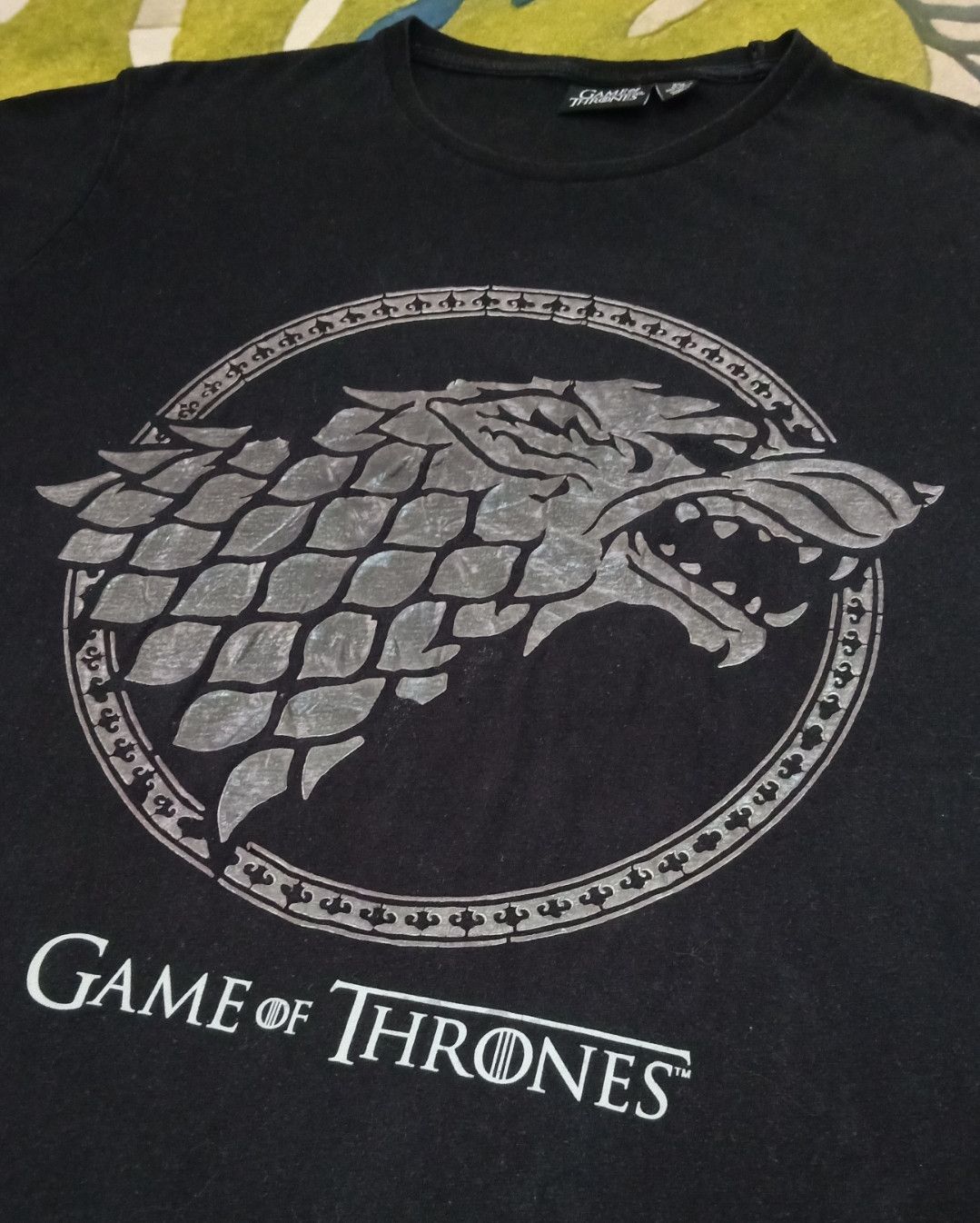The Game × Vintage Game Of Thrones : Direwolf House Stark T-shirt Size US L / EU 52-54 / 3 - 4 Thumbnail