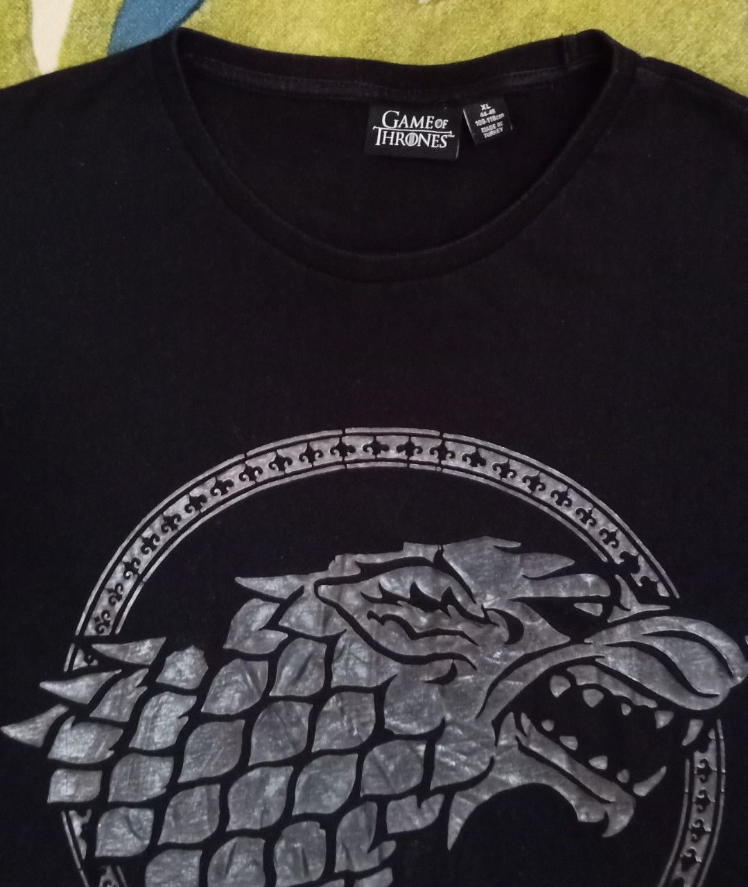 The Game × Vintage Game Of Thrones : Direwolf House Stark T-shirt Size US L / EU 52-54 / 3 - 7 Thumbnail