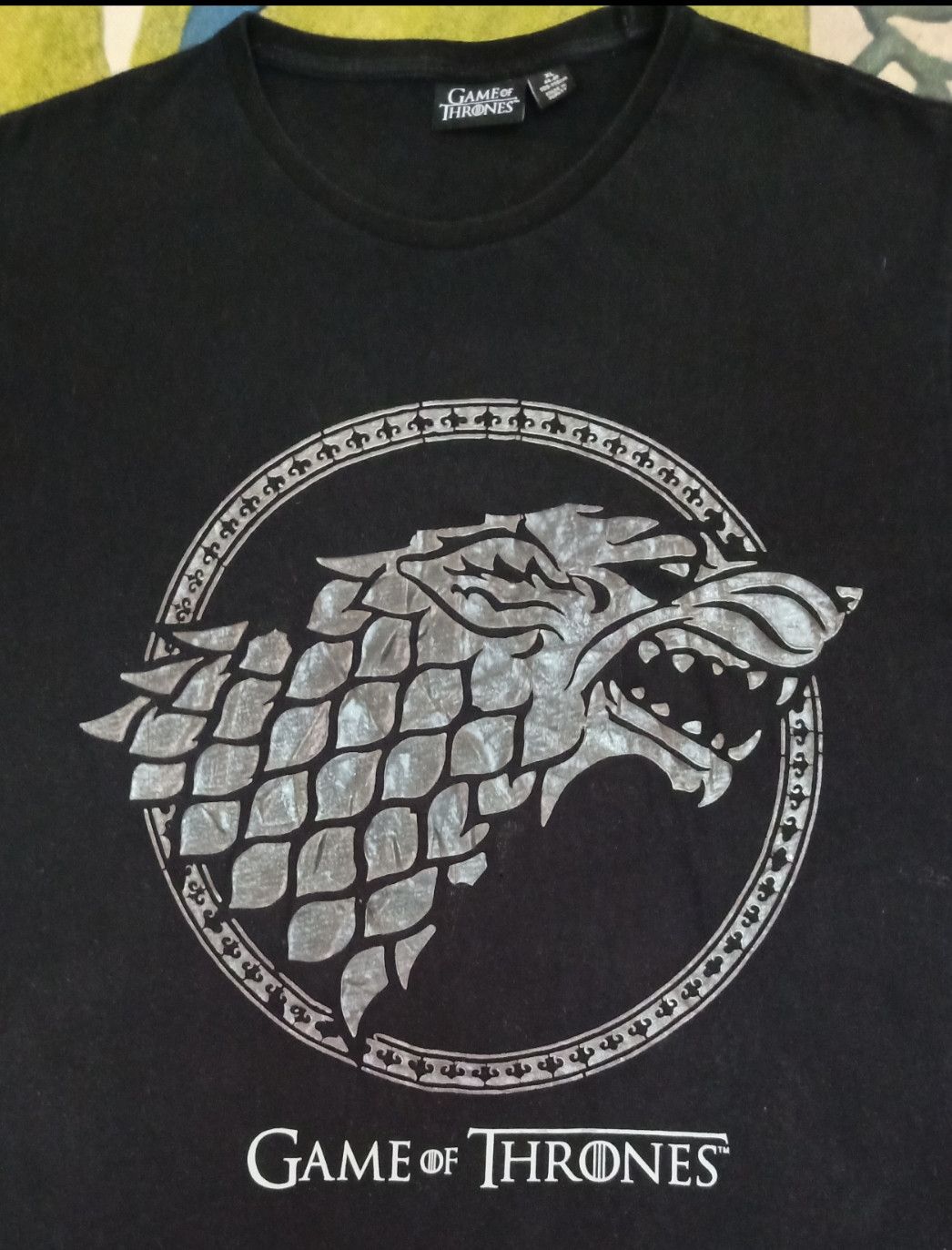 The Game × Vintage Game Of Thrones : Direwolf House Stark T-shirt Size US L / EU 52-54 / 3 - 3 Thumbnail