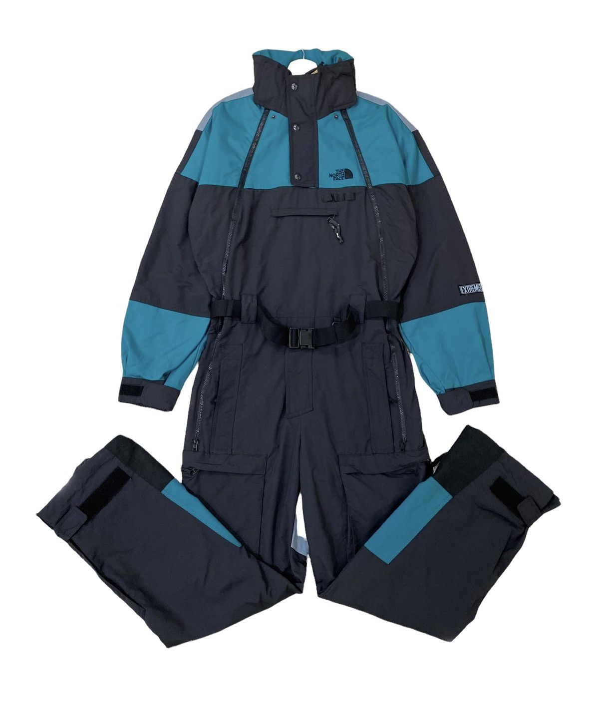 The North Face ⭐️ TNF MULTICOLOUR EXTREME GEAR PARACHUTE COVERALL Size US 34 / EU 50 - 1 Thumbnail