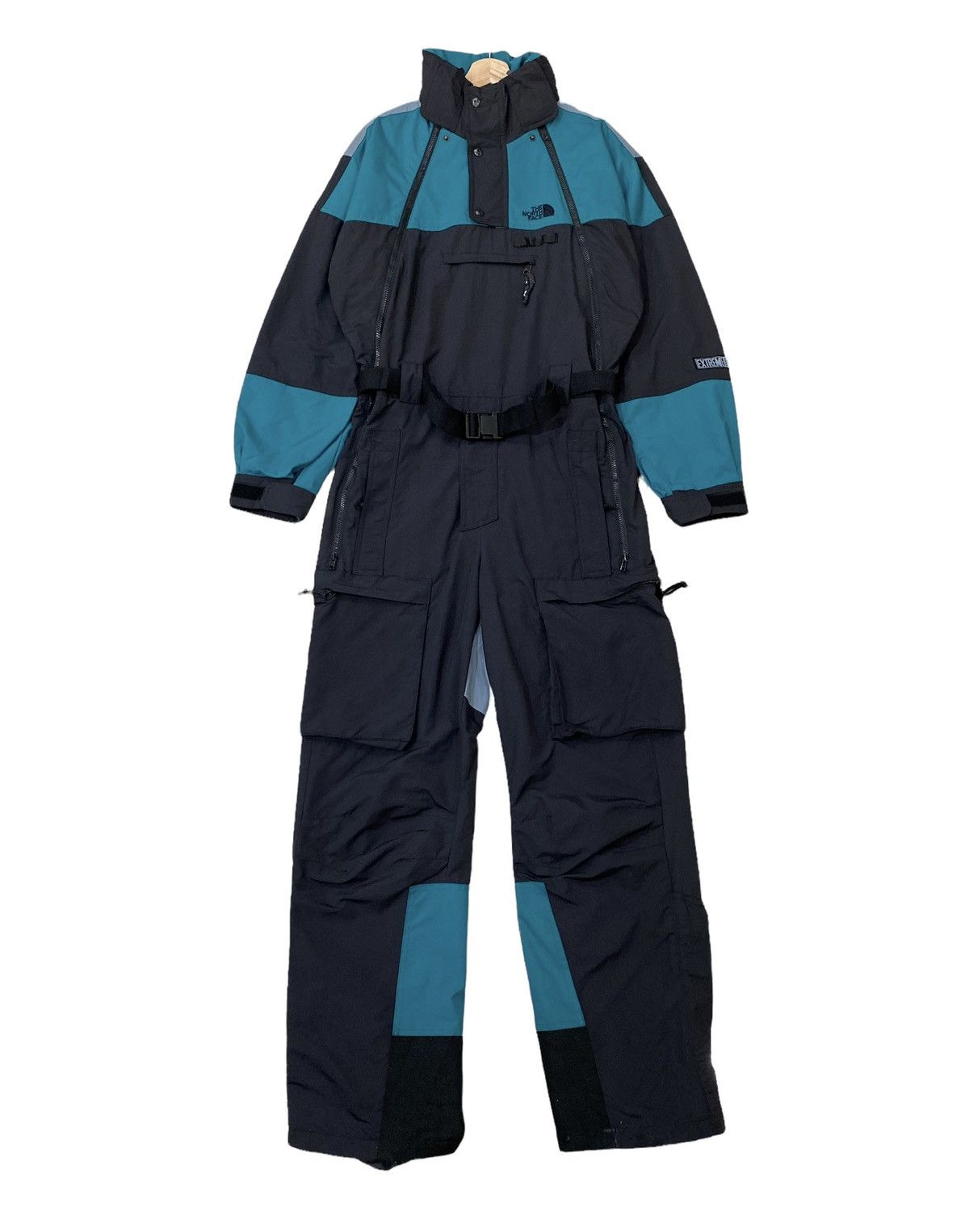 The North Face ⭐️ TNF MULTICOLOUR EXTREME GEAR PARACHUTE COVERALL Size US 34 / EU 50 - 2 Thumbnail