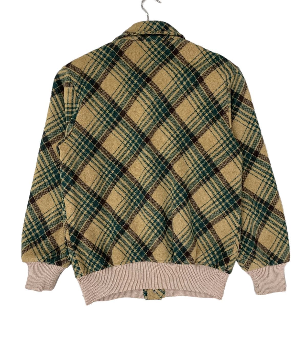 Designer RARE‼️VTG BOMBERS WOOL STRIPE TARTAN JACKET Size US S / EU 44-46 / 1 - 6 Thumbnail