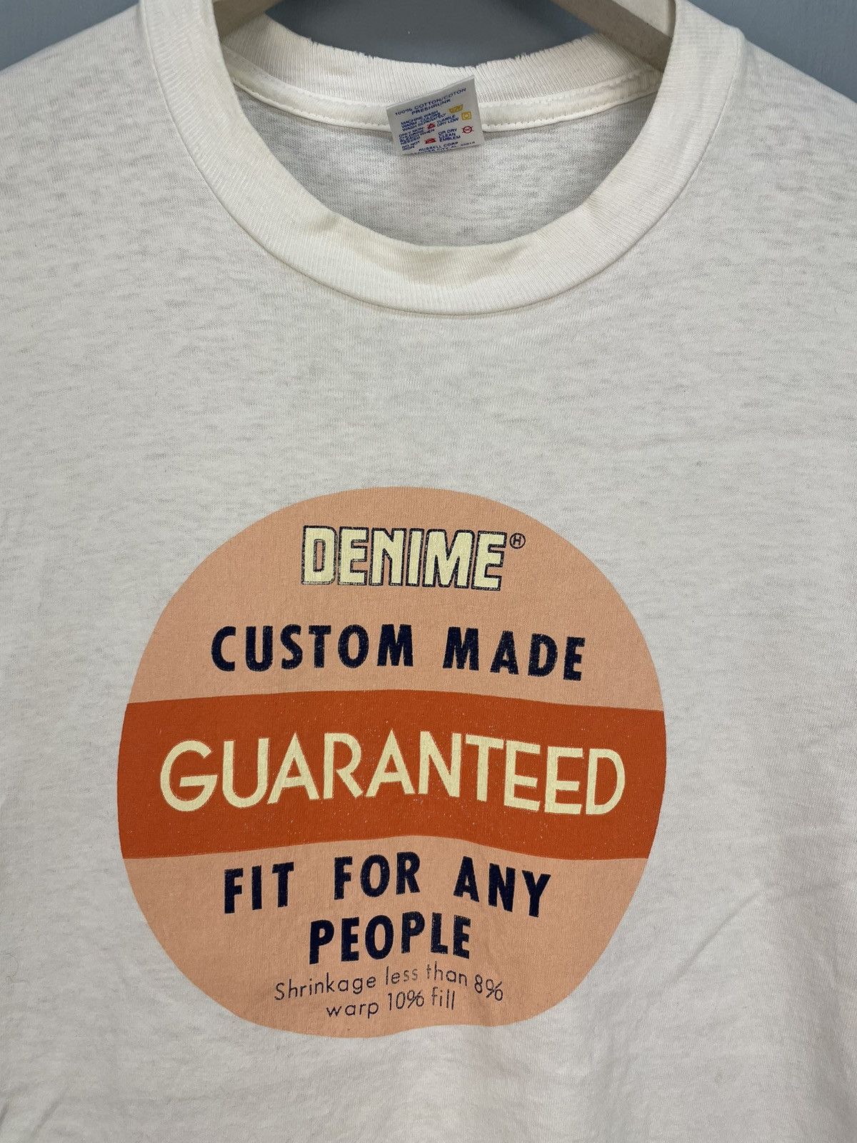 Denime Vintage 90s Denime custom made t shirt Size US M / EU 48-50 / 2 - 3 Thumbnail