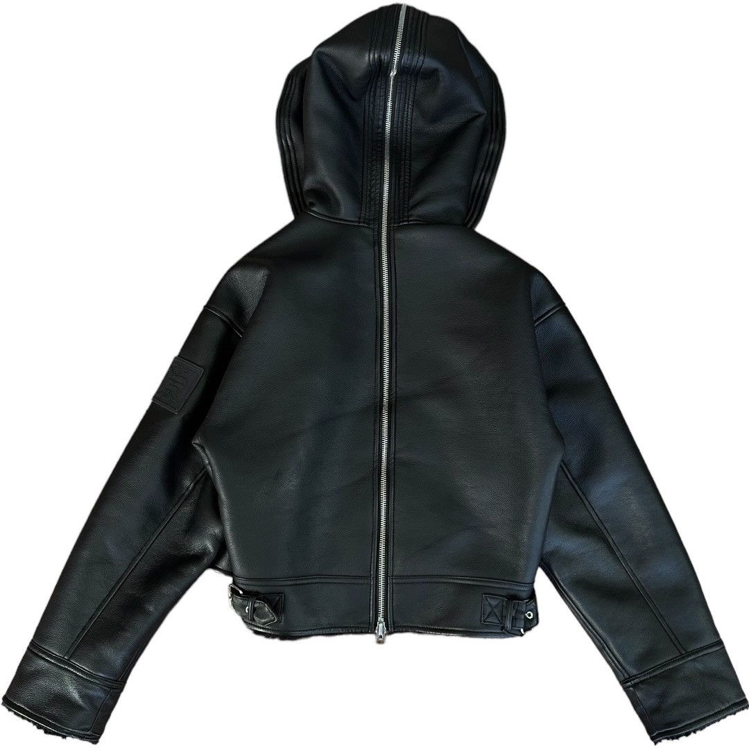 Y/Project Y/Project FW 2022 Sherling Split Wire Vegan Leather Jacket Size US M / EU 48-50 / 2 - 4 Thumbnail