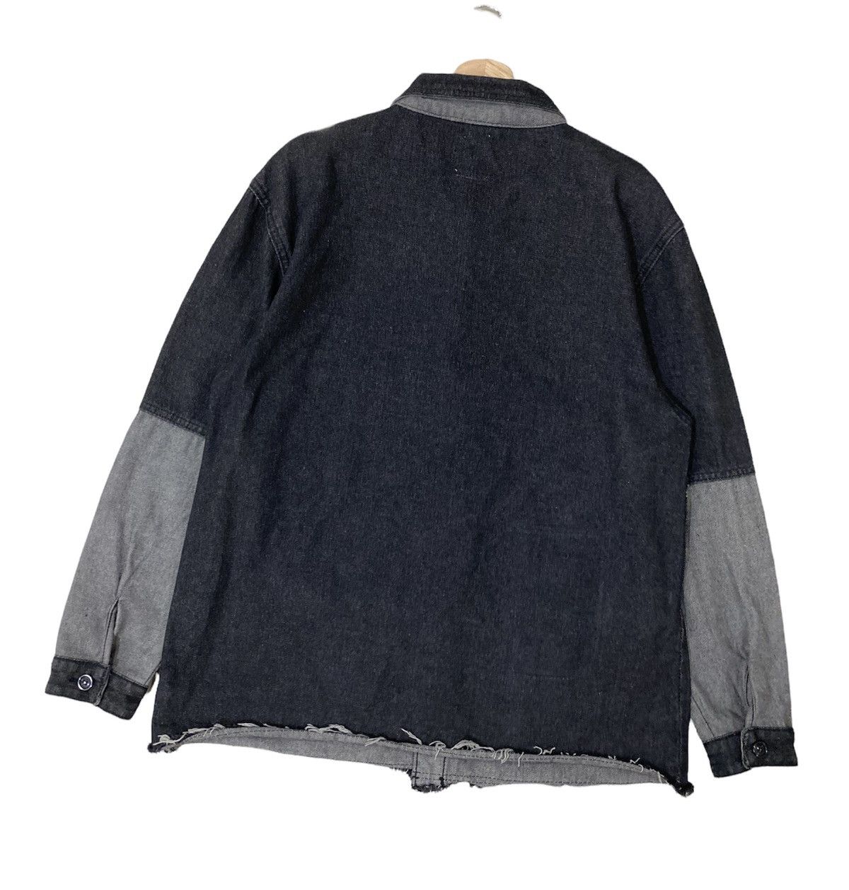 45rpm × Japanese Brand 🇯🇵 VTG 45RPM RARE DESIGN PATCHWORK CHORES JACKET Size US M / EU 48-50 / 2 - 8 Thumbnail