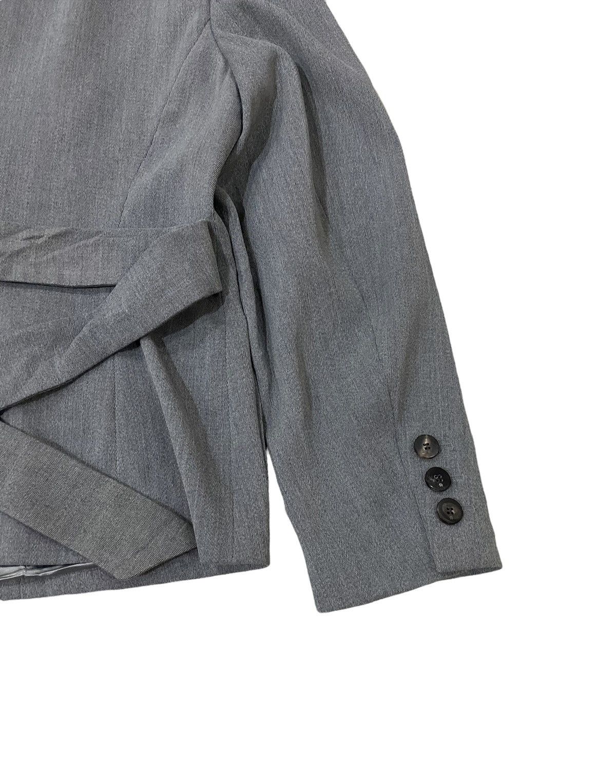 Loro Piana 🇮🇹 LORO PIANA BACK BELT DOUBLE BREASTED WOOL JACKET Size US S / EU 44-46 / 1 - 9 Thumbnail