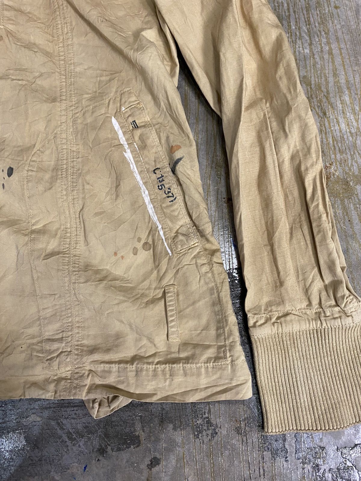 14th Addiction × Diesel × Japanese Brand Rusty stain Graffiti Anorak jacket Size US M / EU 48-50 / 2 - 5 Thumbnail