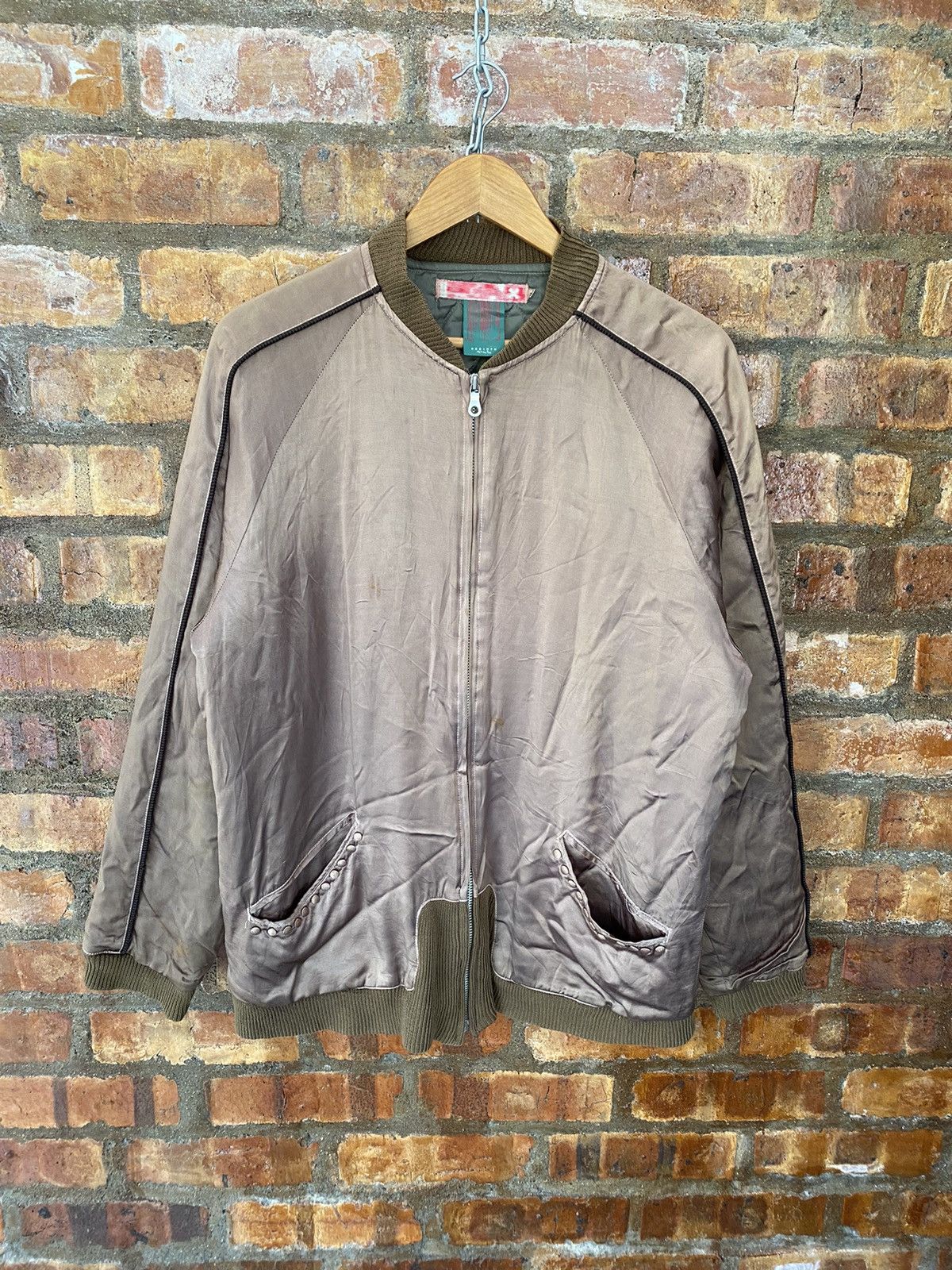 Lad Musician AW2003 REBIRTH JAPAN RAYON padded sukajan jacket Size US L / EU 52-54 / 3 - 3 Thumbnail