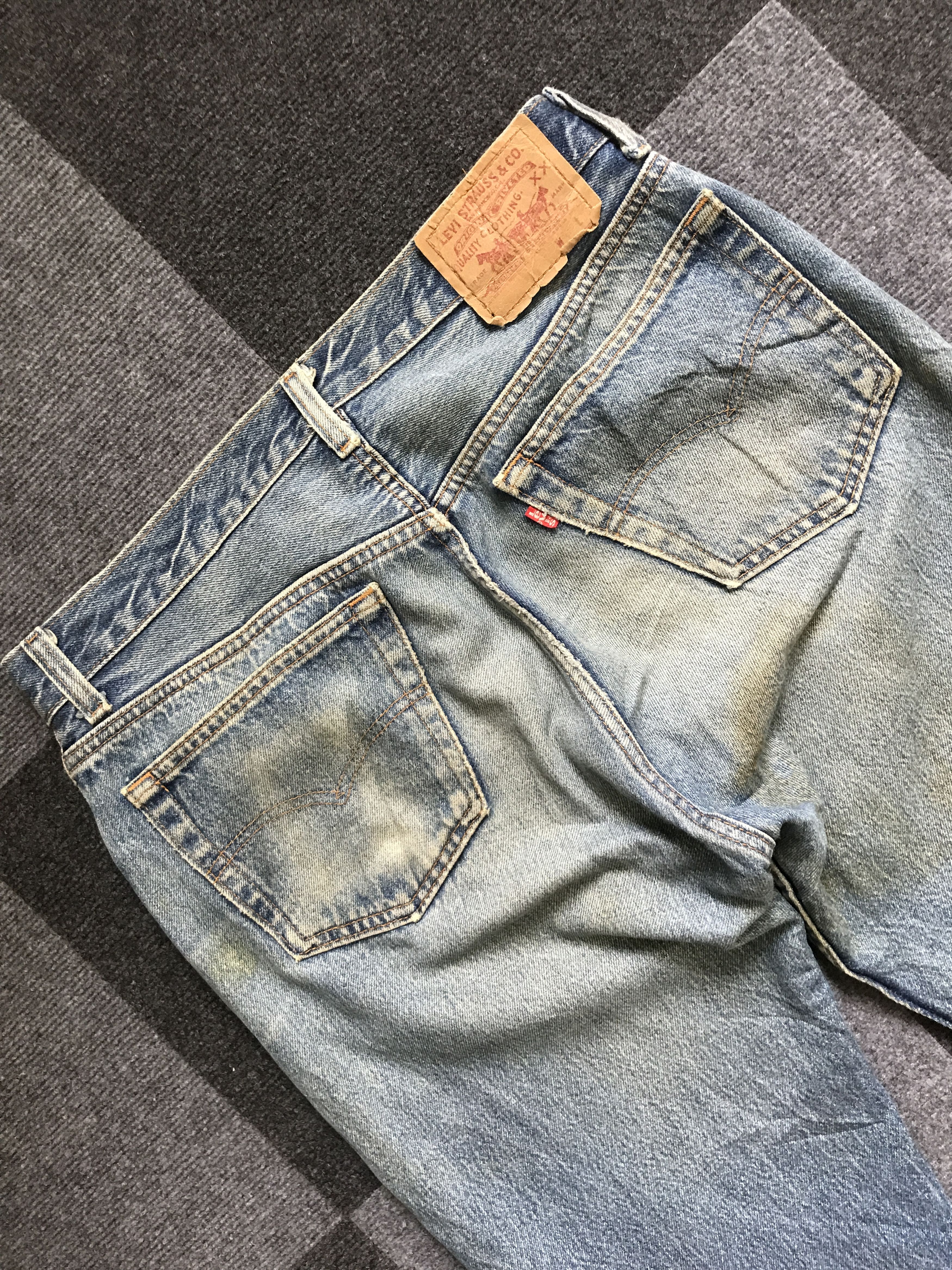 Levi's VLEV87 - Vintage Levis 501 Medium Wash Jeans Size US 30 / EU 46 - 11 Thumbnail