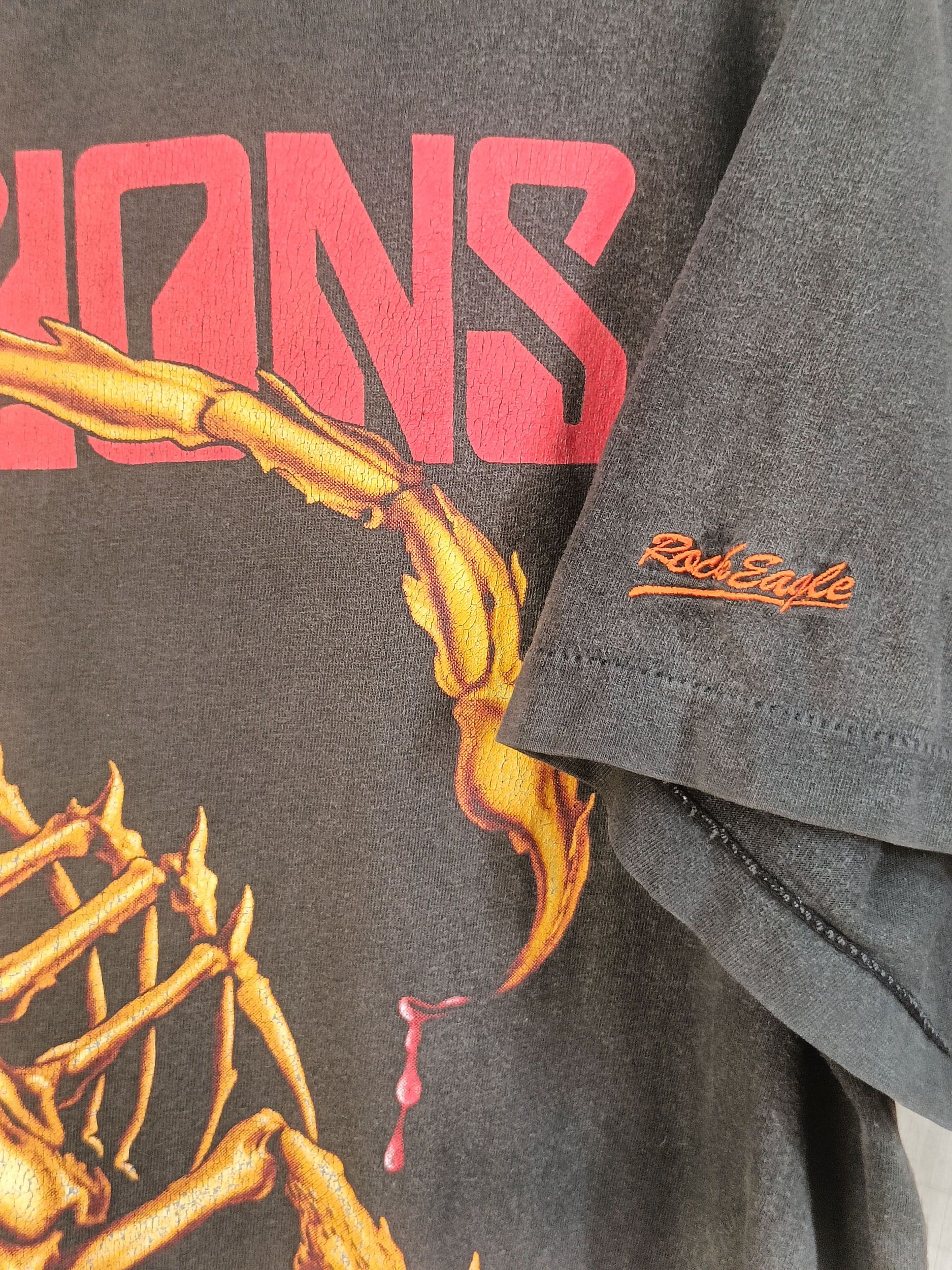 Band Tees Vintage Bootlag Scorpions Single Stitch Tee Size US XL / EU 56 / 4 - 5 Thumbnail