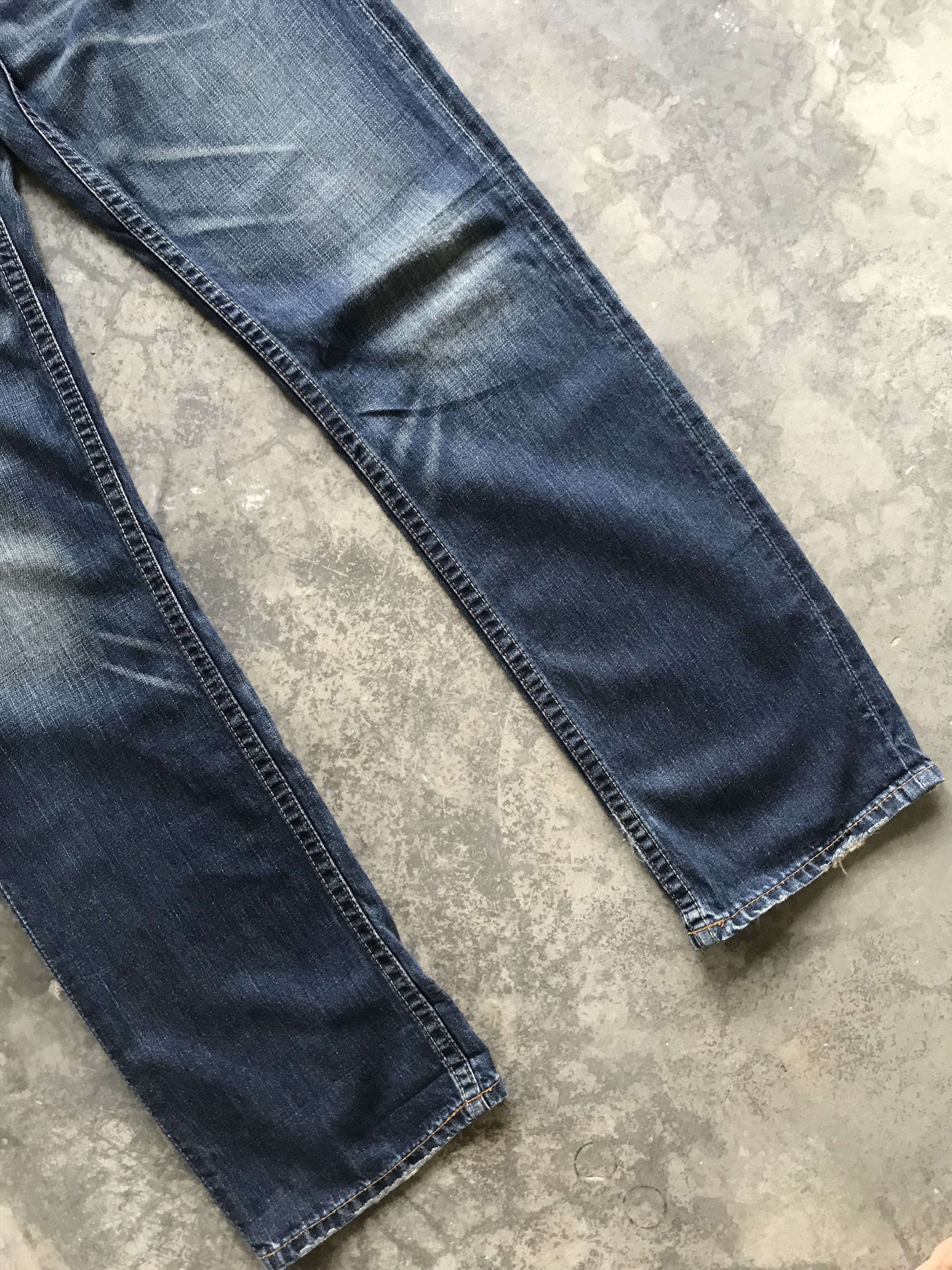 Levi's VLEV24 - Levis502 Japan Distressed Denim Size US 32 / EU 48 - 3 Thumbnail